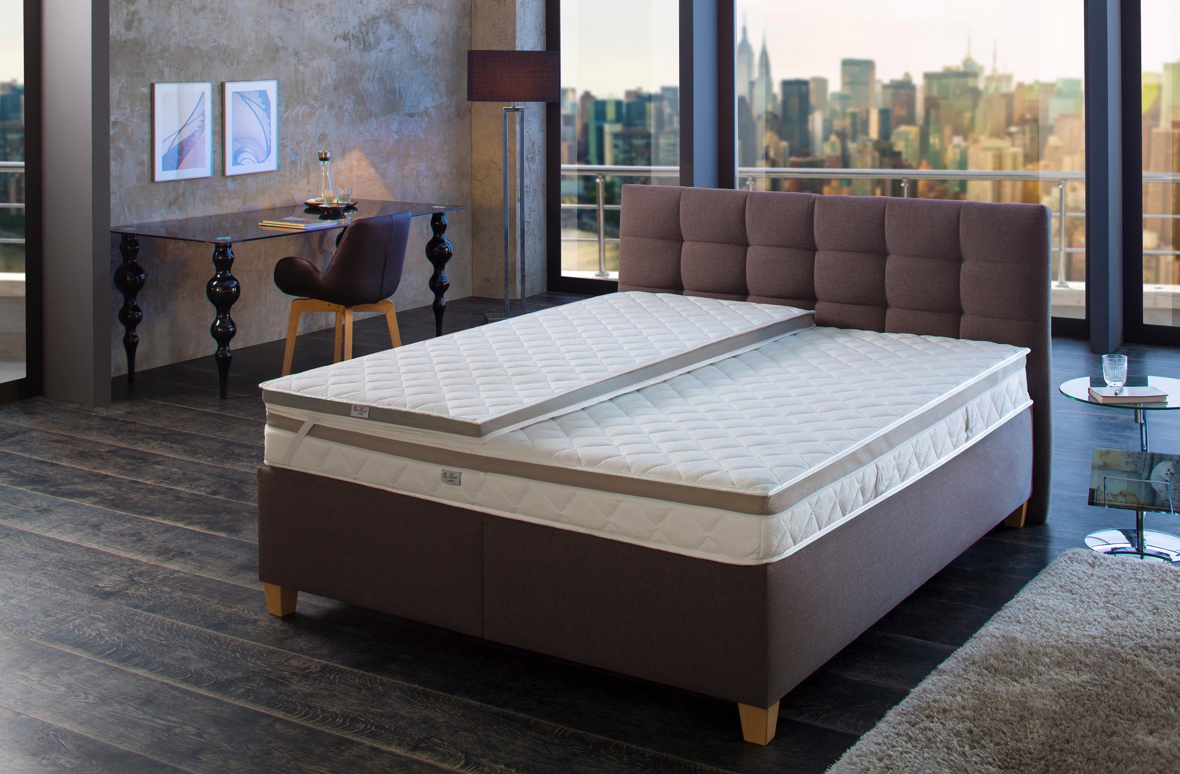 Hanse by RIBECO Topper »Ole«, (1 St.), Matratzentopper 90x200 cm & 140x200 günstig online kaufen