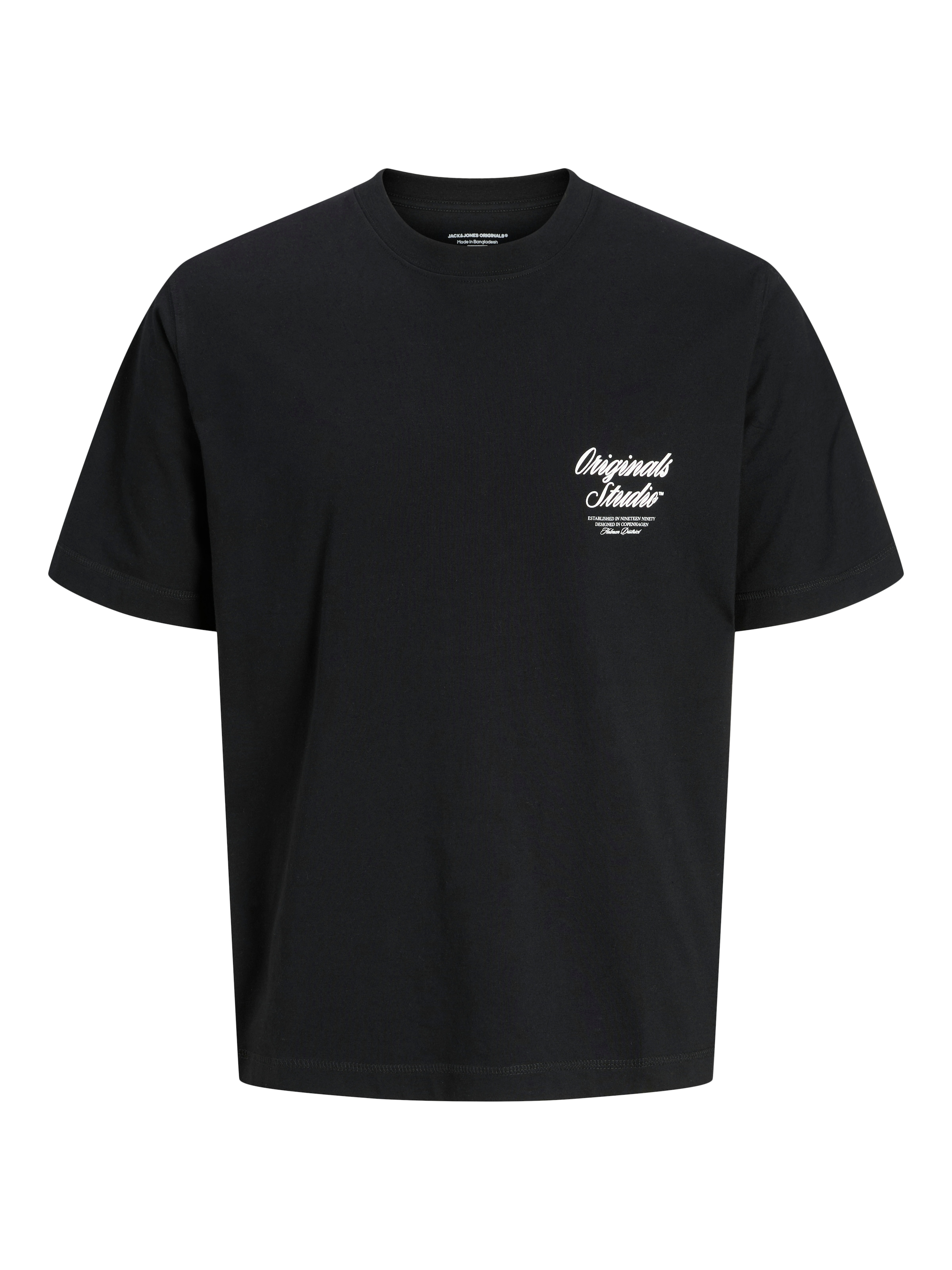 Jack & Jones Kurzarmshirt »JORNORREBRO TYPO TEE SS CREW NECK NOOS«