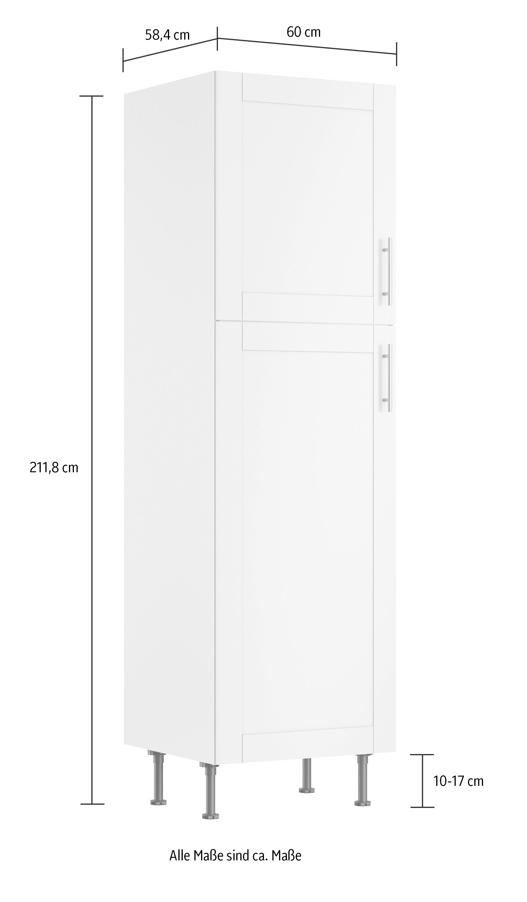 OPTIFIT Kühlumbauschrank »Ahus«, Breite 60 cm auf Rechnung kaufen