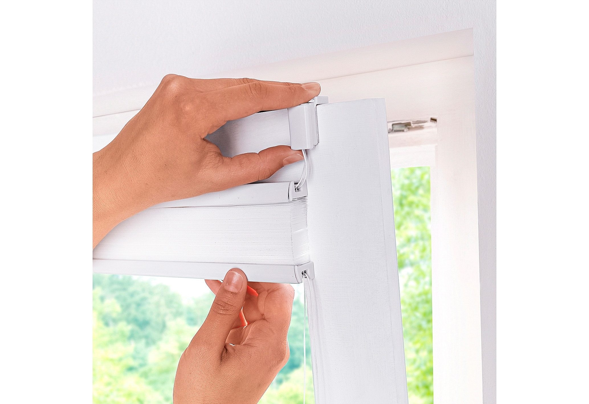 K-HOME Plissee »Siena«, Lichtschutz, energiesparend, ohne Bohren