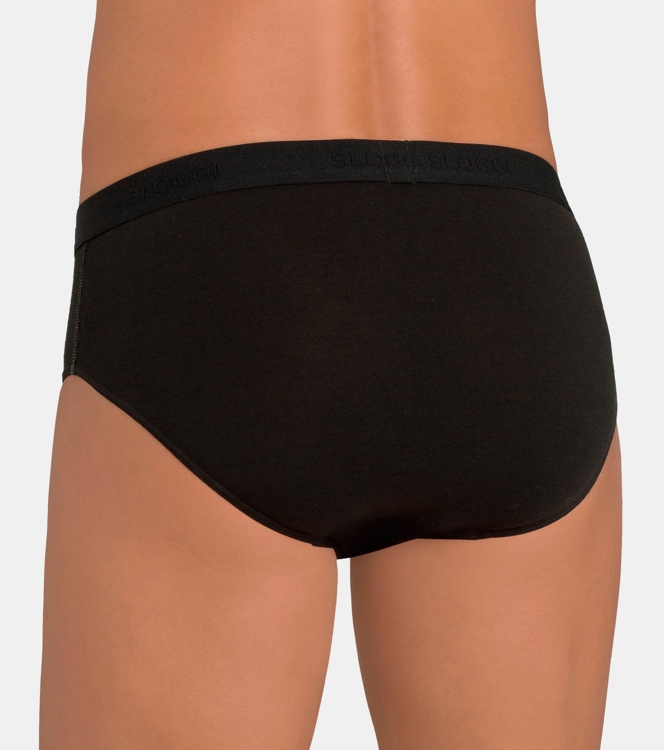 sloggi Slip »men 24/7 Midi 2P«, (2er Pack), weich und atmungsaktiv