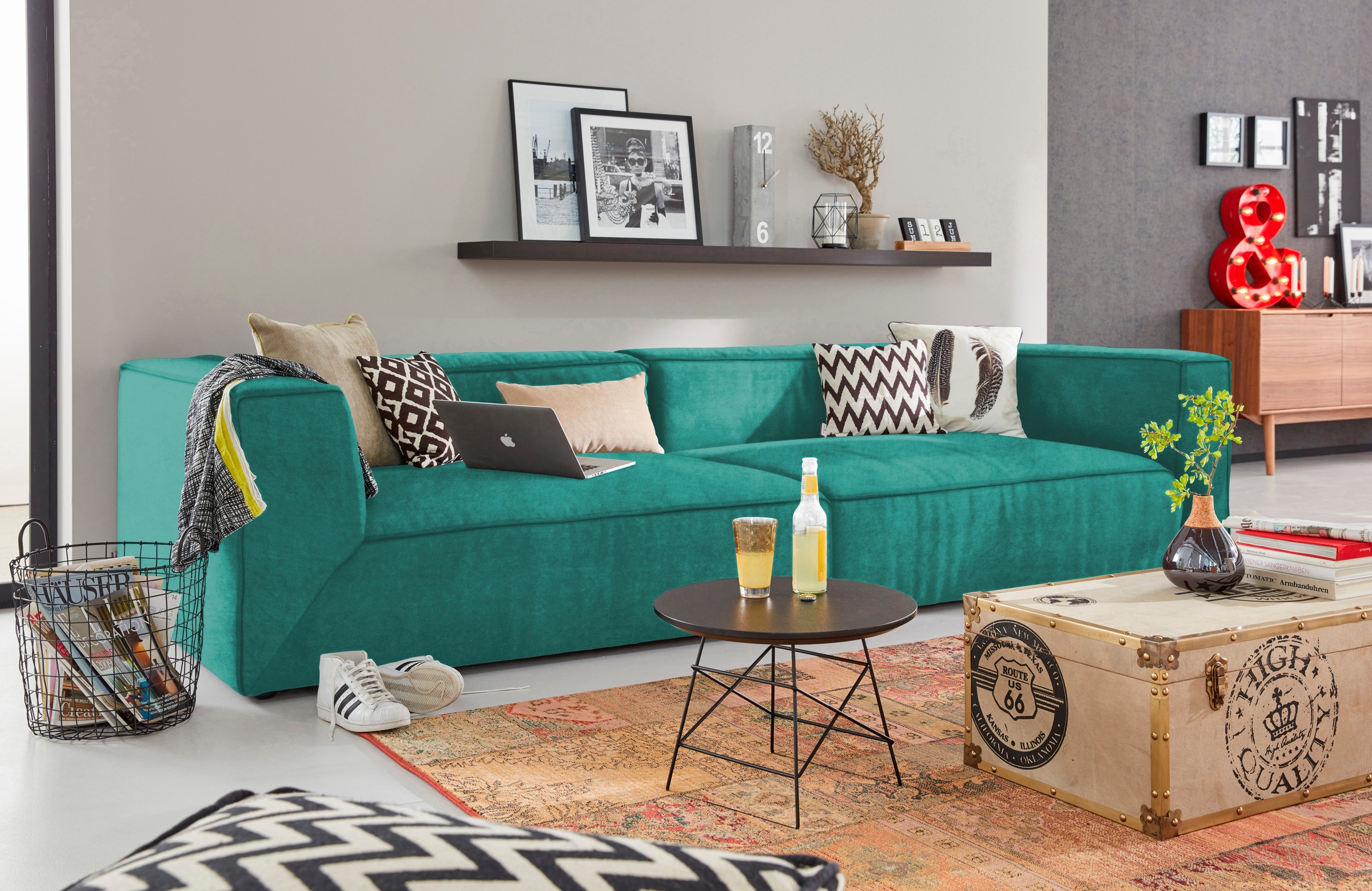 TOM TAILOR HOME Big-Sofa »BIG CUBE«, TOM TAILOR Big-Sofa >>BIG CUBE günstig online kaufen