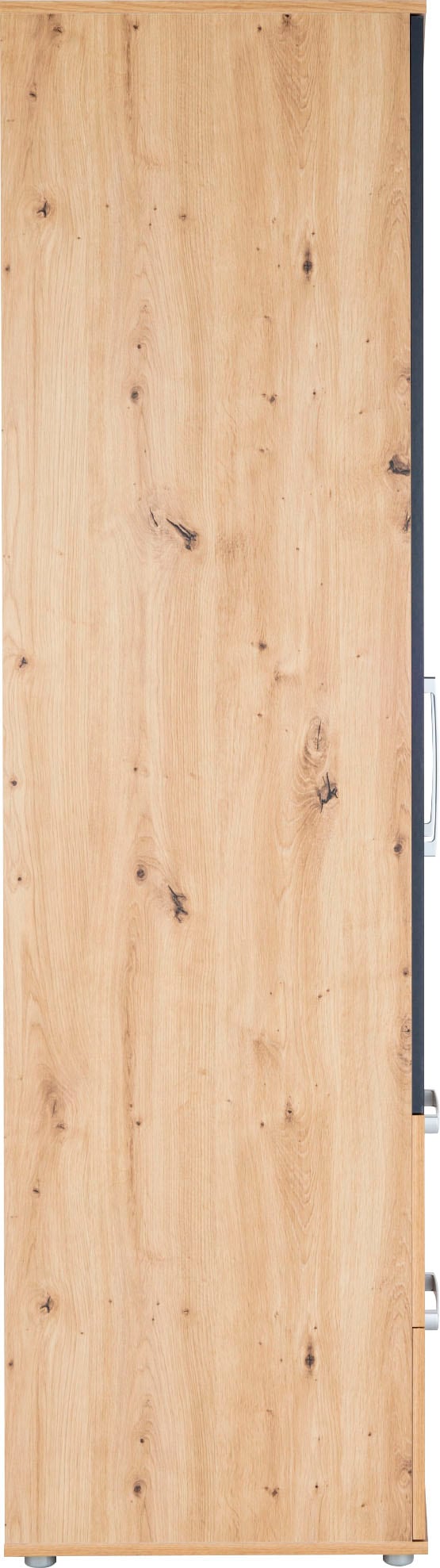 arthur berndt Jugendzimmer-Set »Alessio«, (Set, 4 tlg., Kleiderschrank mit Schubfächern, Regalelement, geräumiger Auszug), mit Melamin-Oberfläche
