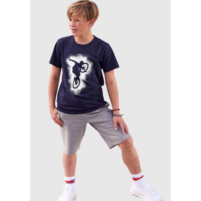 KIDSWORLD T-Shirt & Sweatbermudas, (Set, 2 tlg.), BIKER im Online-Shop  kaufen