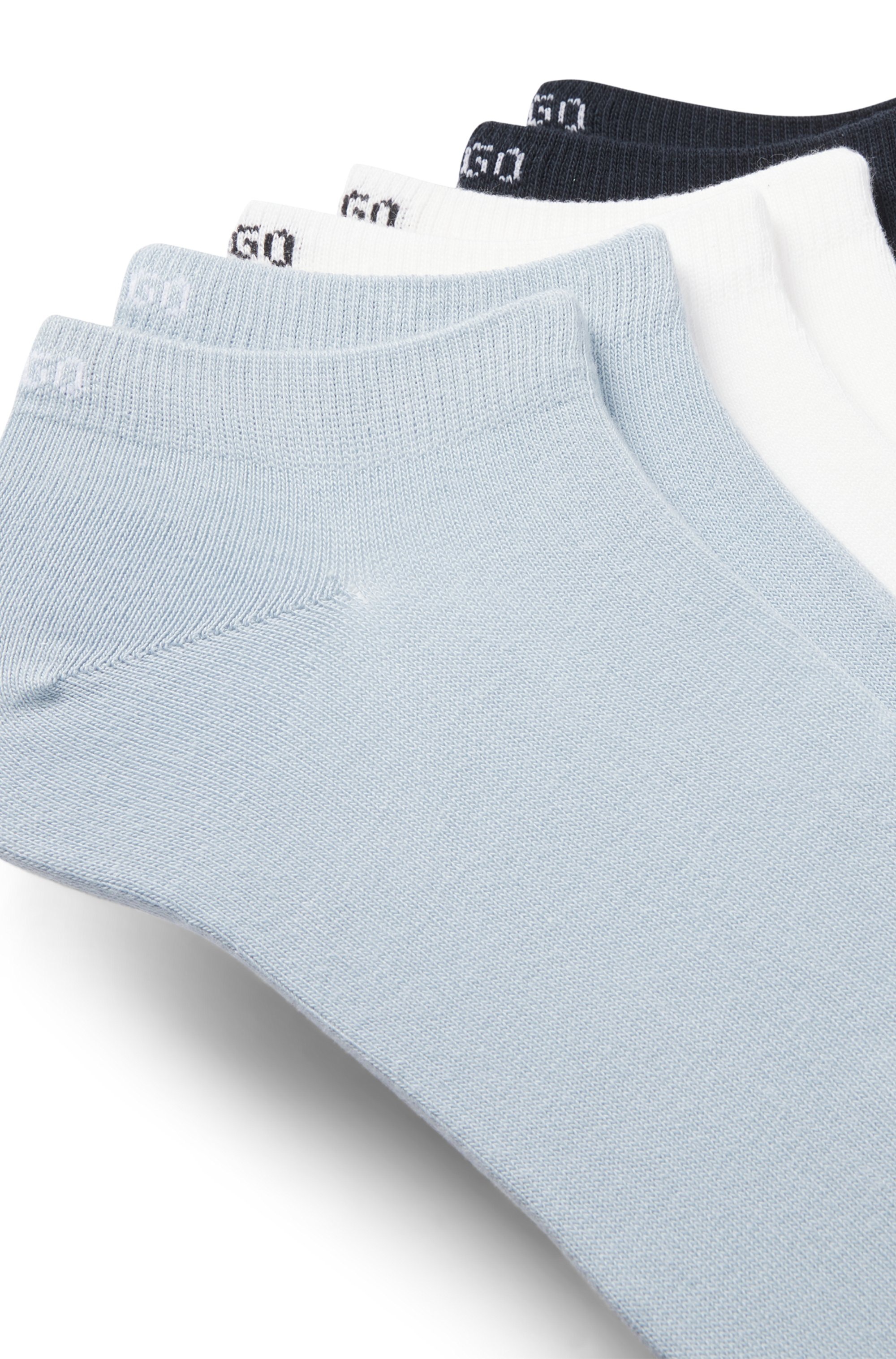 HUGO Underwear Freizeitsocken »6P AS UNI CC 1026«, (Packung, 6 Paar, 6er-Pack), mit HUGO-Logoschriftzügen