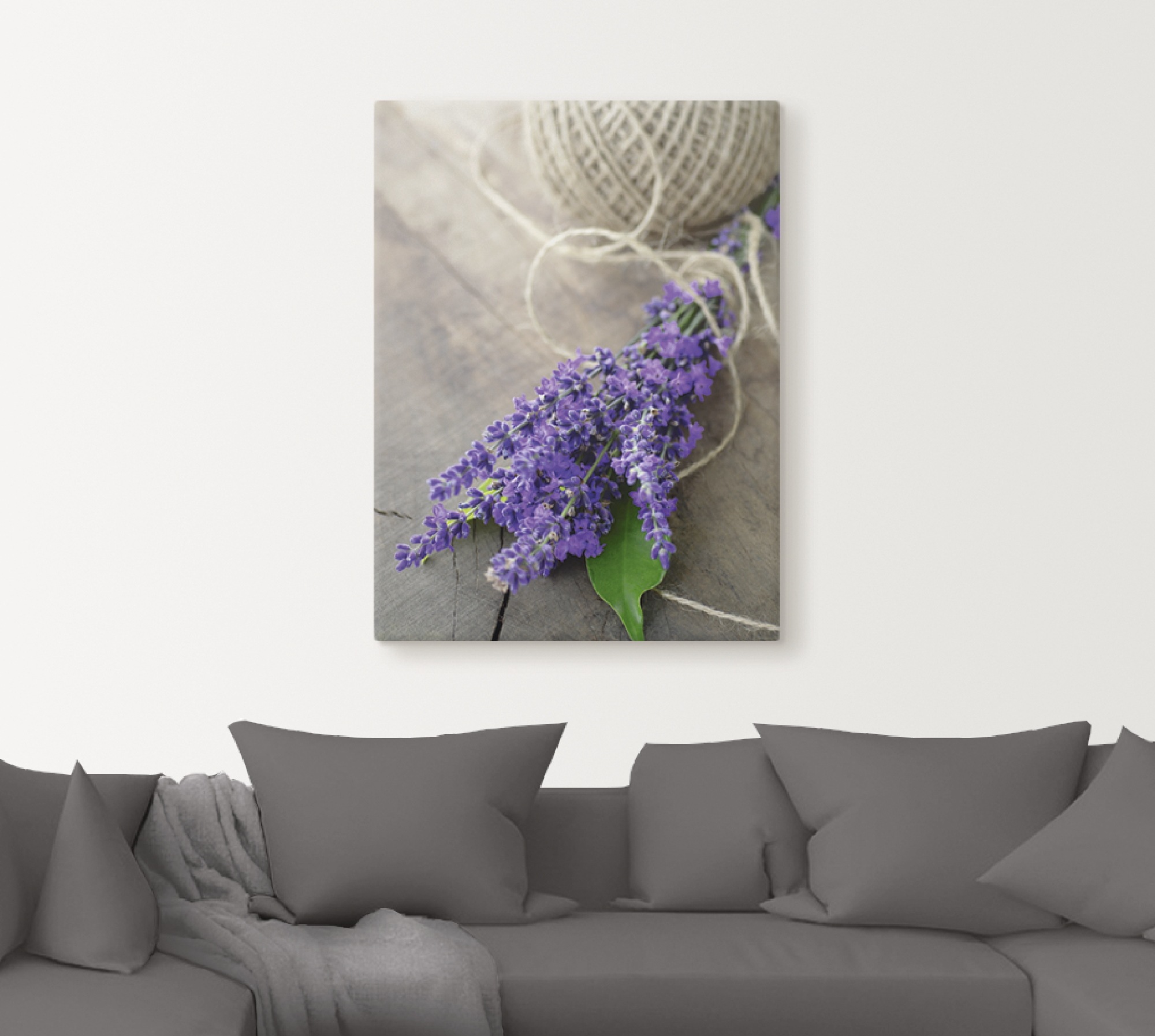 Artland Wandbild »Lavendel Strauß«, Blumen, (1 St.), als Leinwandbild, Poster, Wandaufkleber in verschied. Größen