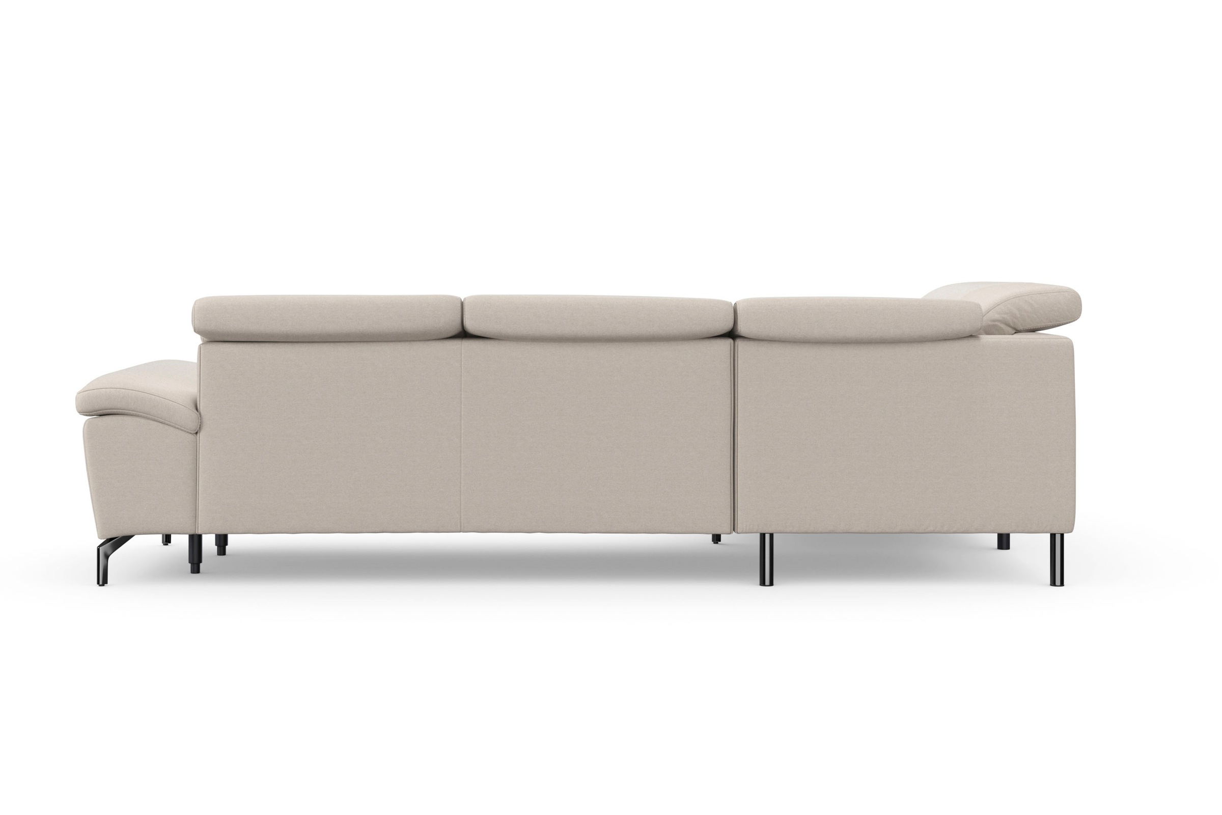 sit&more Ecksofa »Cool L-Form«, wahlweise mit Kopfteilverstellung und Vorziehsitz motorisch