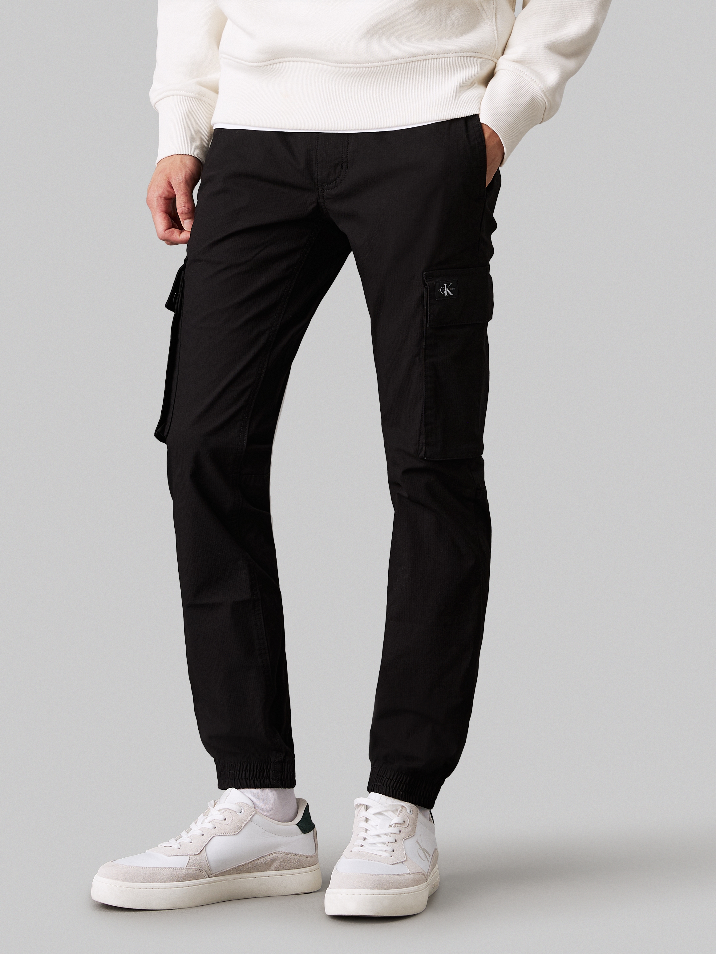 Calvin Klein Jeans Cargohose »SKINNY CARGO«, mit Logopatch