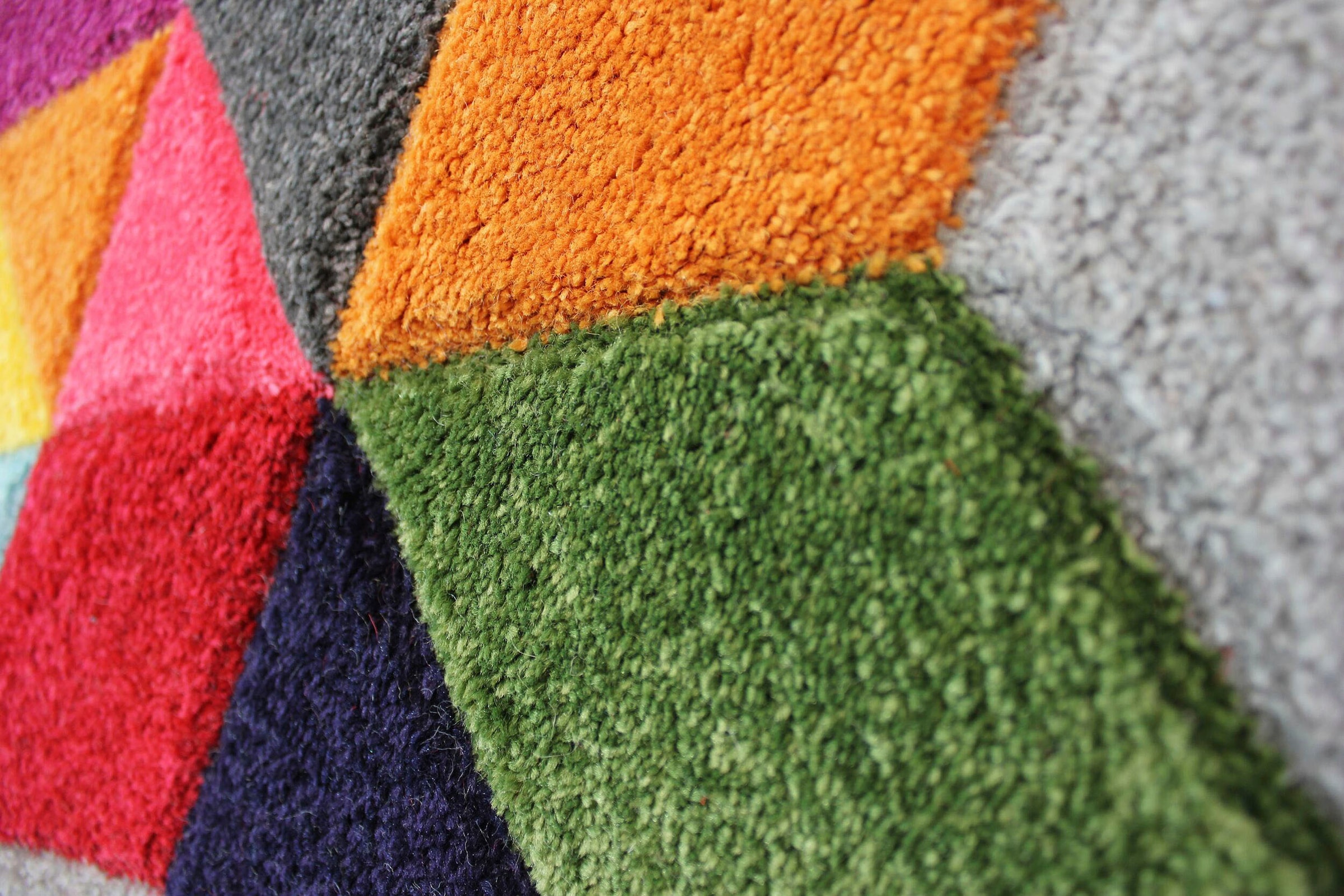 FLAIR RUGS Läufer »Dynamic«, rechteckig, 10 mm Höhe, fußbodenheizungsgeeignet, geometrisches Design, Cube Muster, Läufer