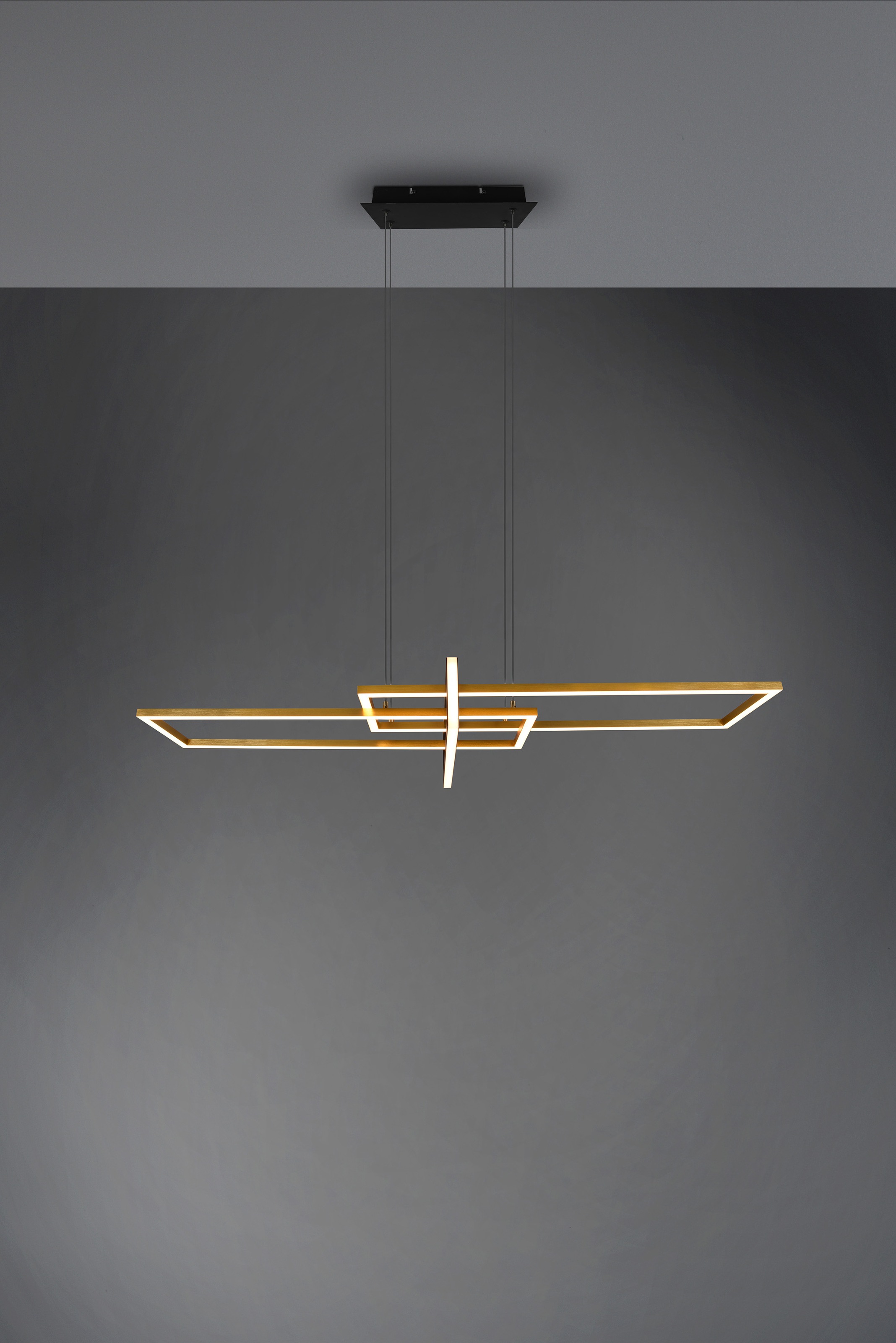 TRIO Leuchten LED Pendelleuchte »ALICA«, 1 flammig, Leuchtmittel LED-Modul | LED fest integriert, mit Switch Dimmer, über Wandschalter dimmbar, Abhängung 150 cm