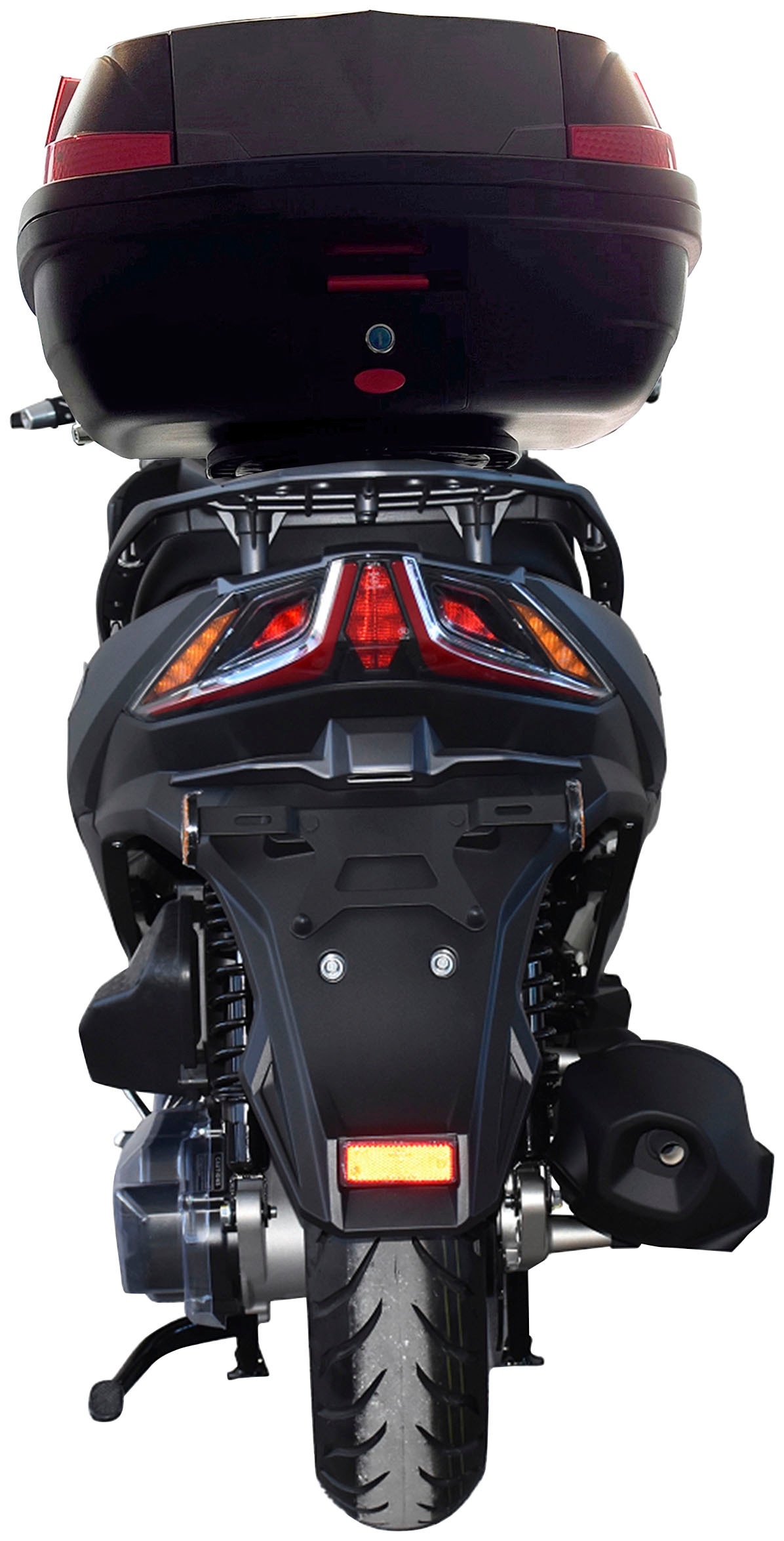 Alpha Motors Motorroller »Sport Cruiser 300«, 276 cm³, 125 km/h, Euro 5+, 23,79 PS, (Spar-Set, mit Topcase), mit integr. Alarmanlage, Keyless-System, USB-Anschluss und Windschild