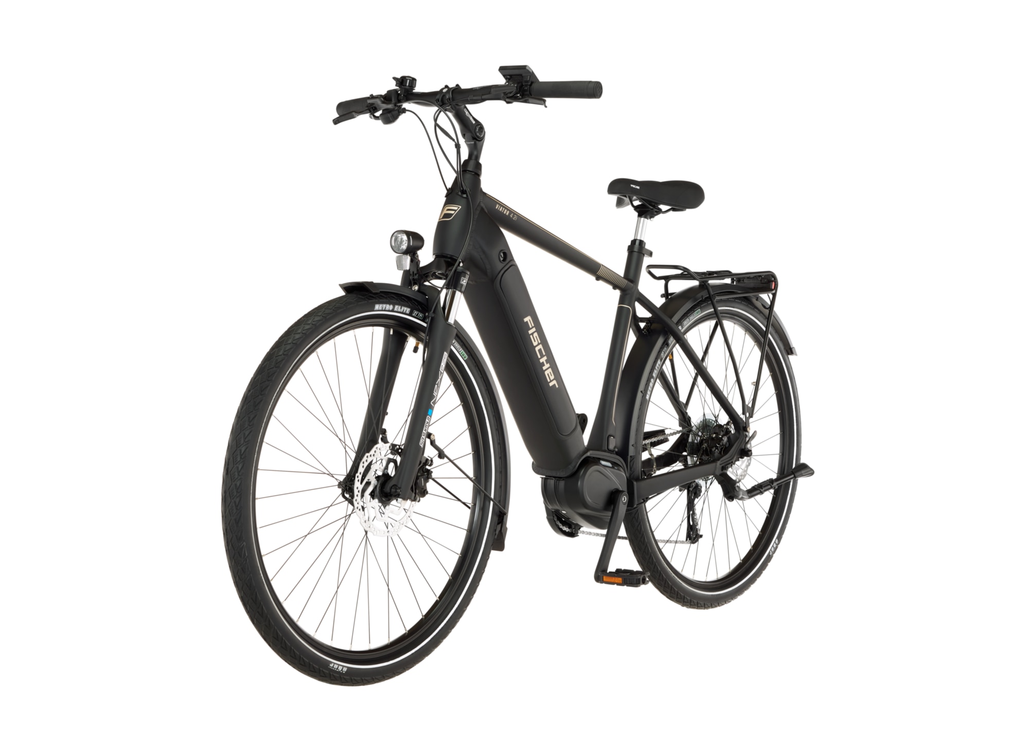 FISCHER Fahrrad »VIATOR 4.2i 630 55« 9 Gang Shimano Mittelmotor