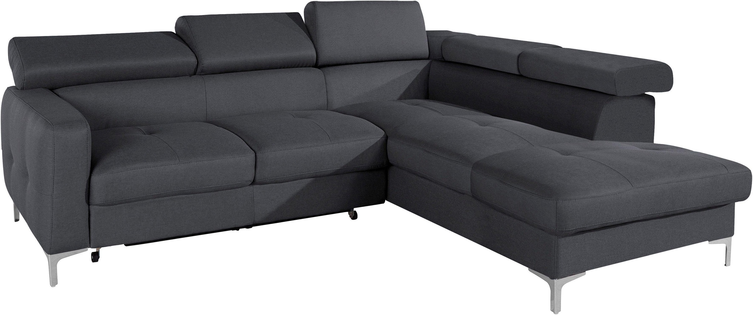 COTTA Polstergarnitur »Sammy L-Form«, (Set), Set bestehend aus: Ecksofa mit günstig online kaufen