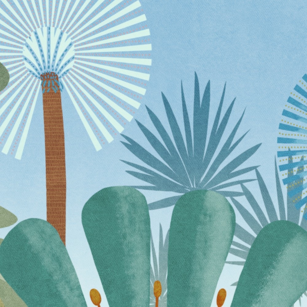 Komar Fototapete »Vlies Fototapete - Colinas - Größe 350 x 250 cm« Motiv | bedruckt glatt