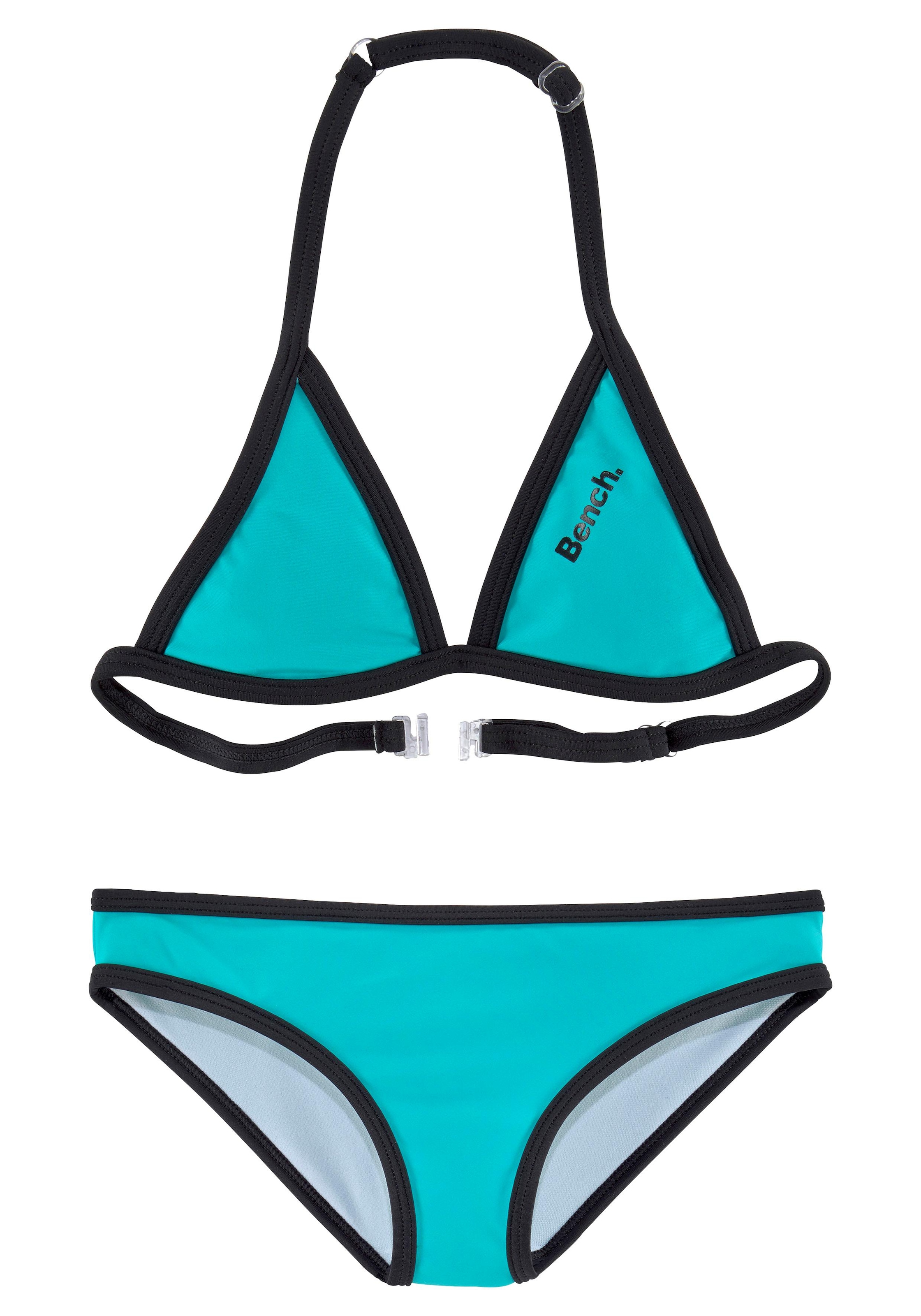 Bild von Bench. Triangel-Bikini, mit Logoprint an Top und Hose