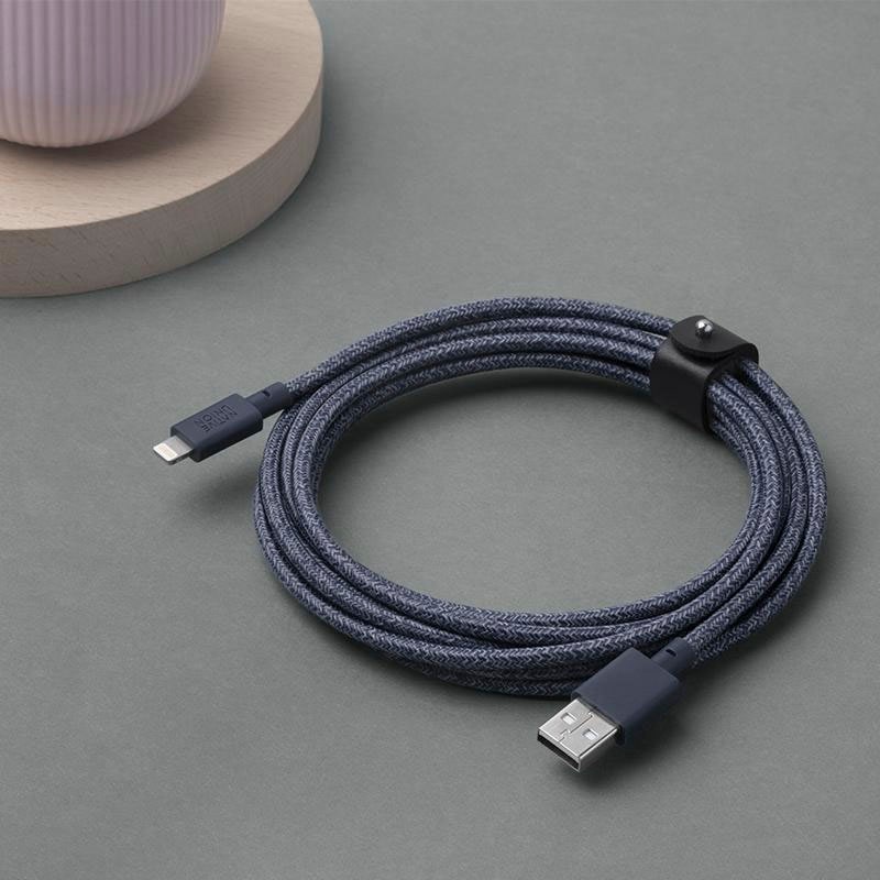NATIVE UNION Smartphone-Kabel »Belt Cable USB-A to Lightning 3m«, Lightning-USB Typ A, 300 cm