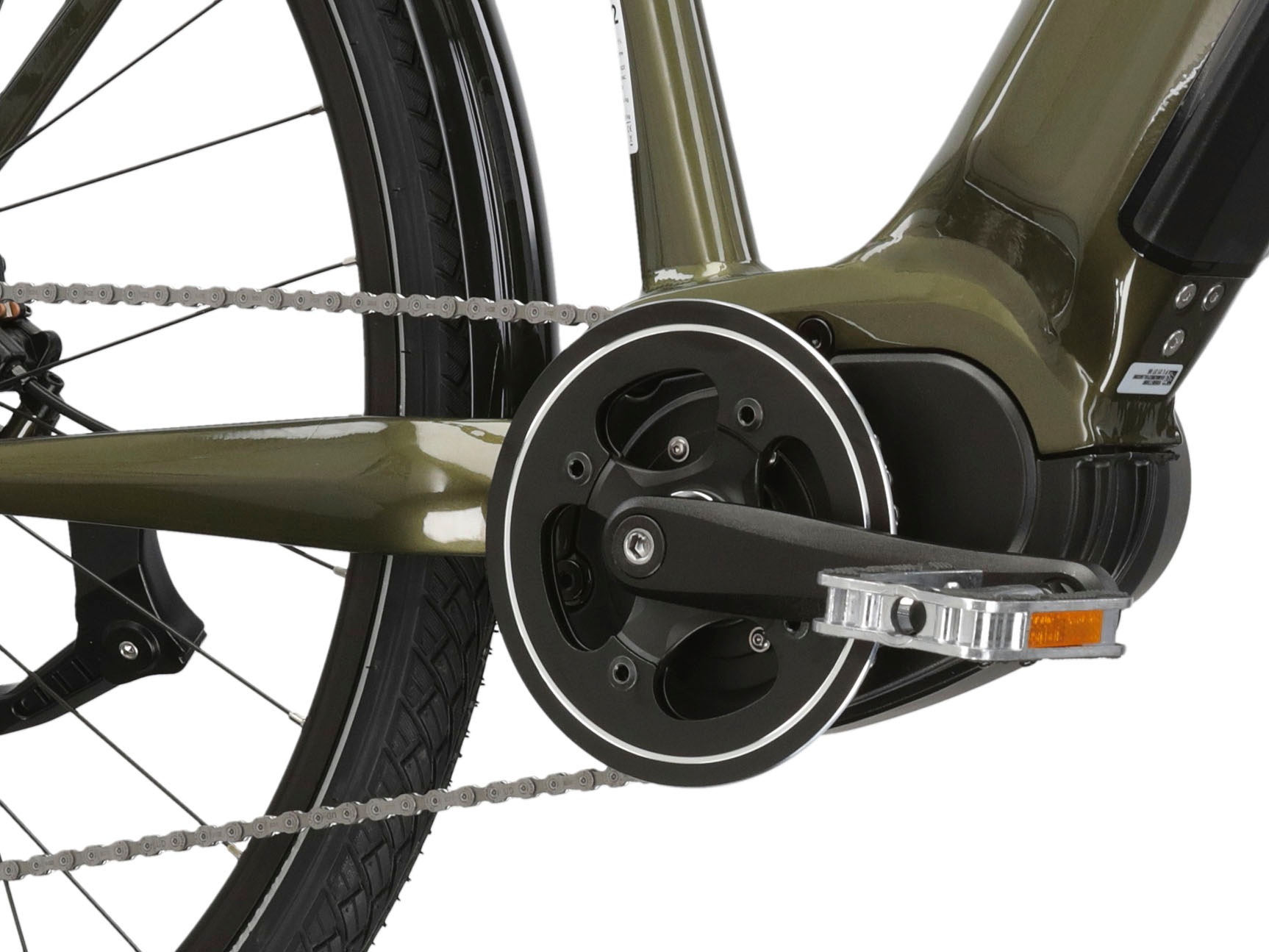 Kross E-Bike »KROSS E-Trekkingrad Herren Trans 5.0 28" khaki 9 Gänge«, 9 Gang, Shimano, ALIVIO M3100, Mittelmotor 250 W, Pedelec, Elektrofahrrad für Herren