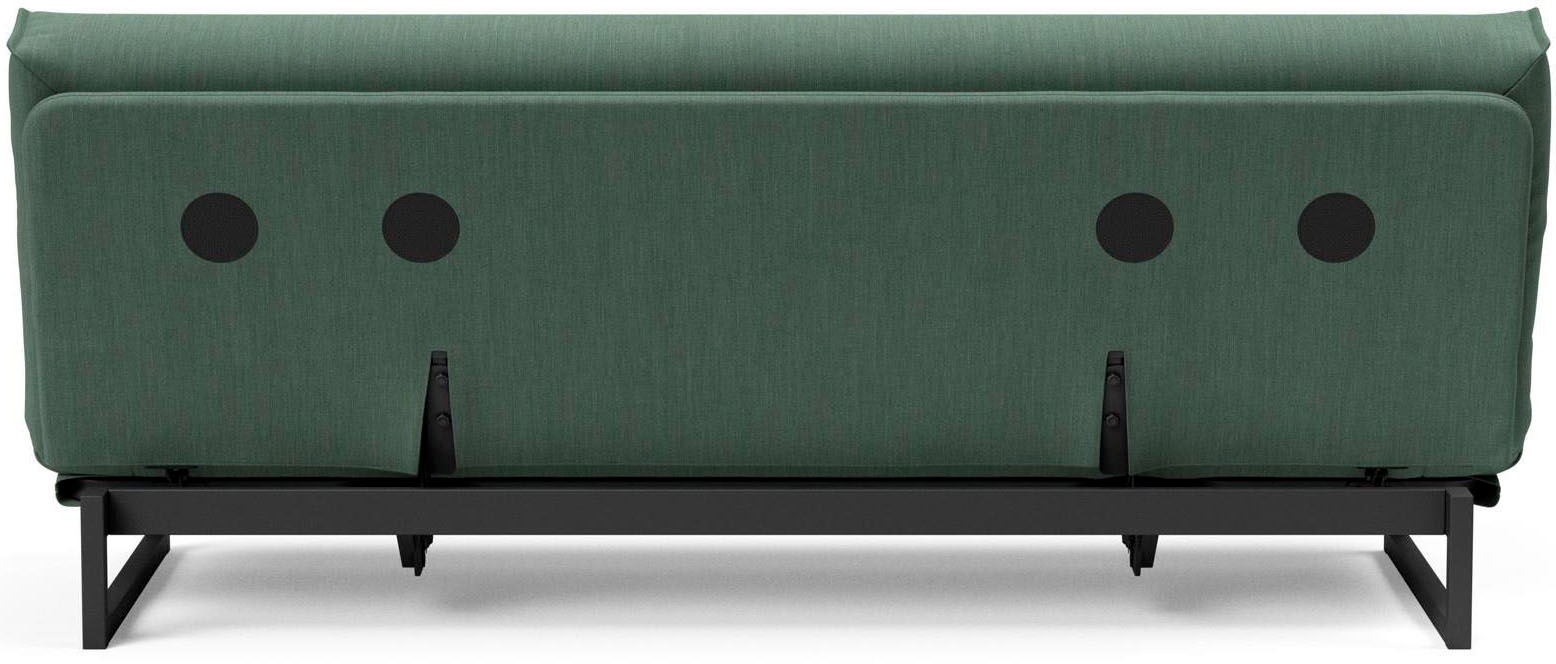 INNOVATION LIVING ™ Schlafsofa »Fraction Dauerschlaffunktion, schlicht und elegant, Industriedesign«, bequem, Rückenlehne 3-fach verstellbar