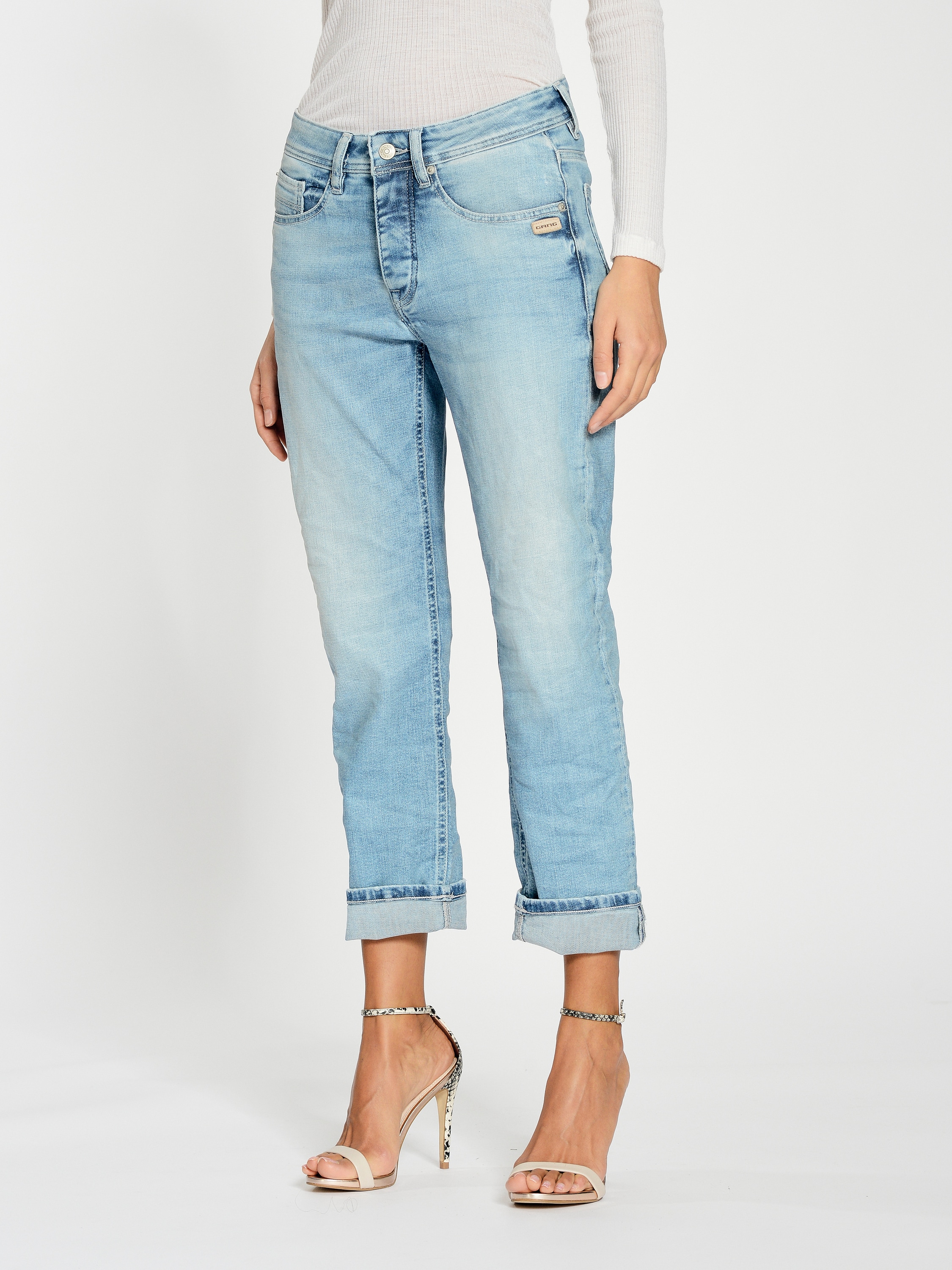 GANG Boyfriend-Jeans »GANG Jeans Boyfriend 94NICA CROPPED«