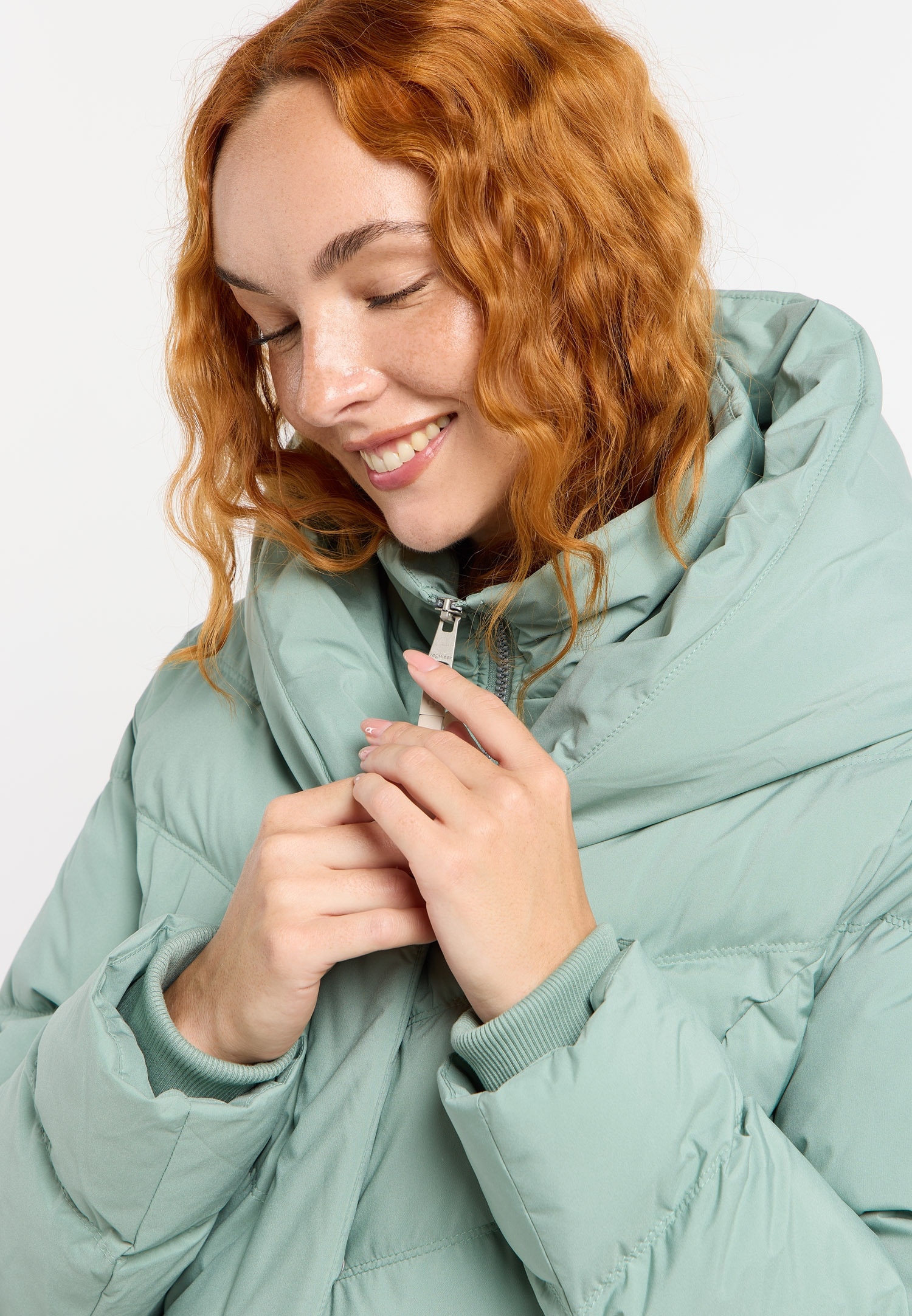 Ragwear Steppmantel »NATALKA« verdeckter Reißverschluss