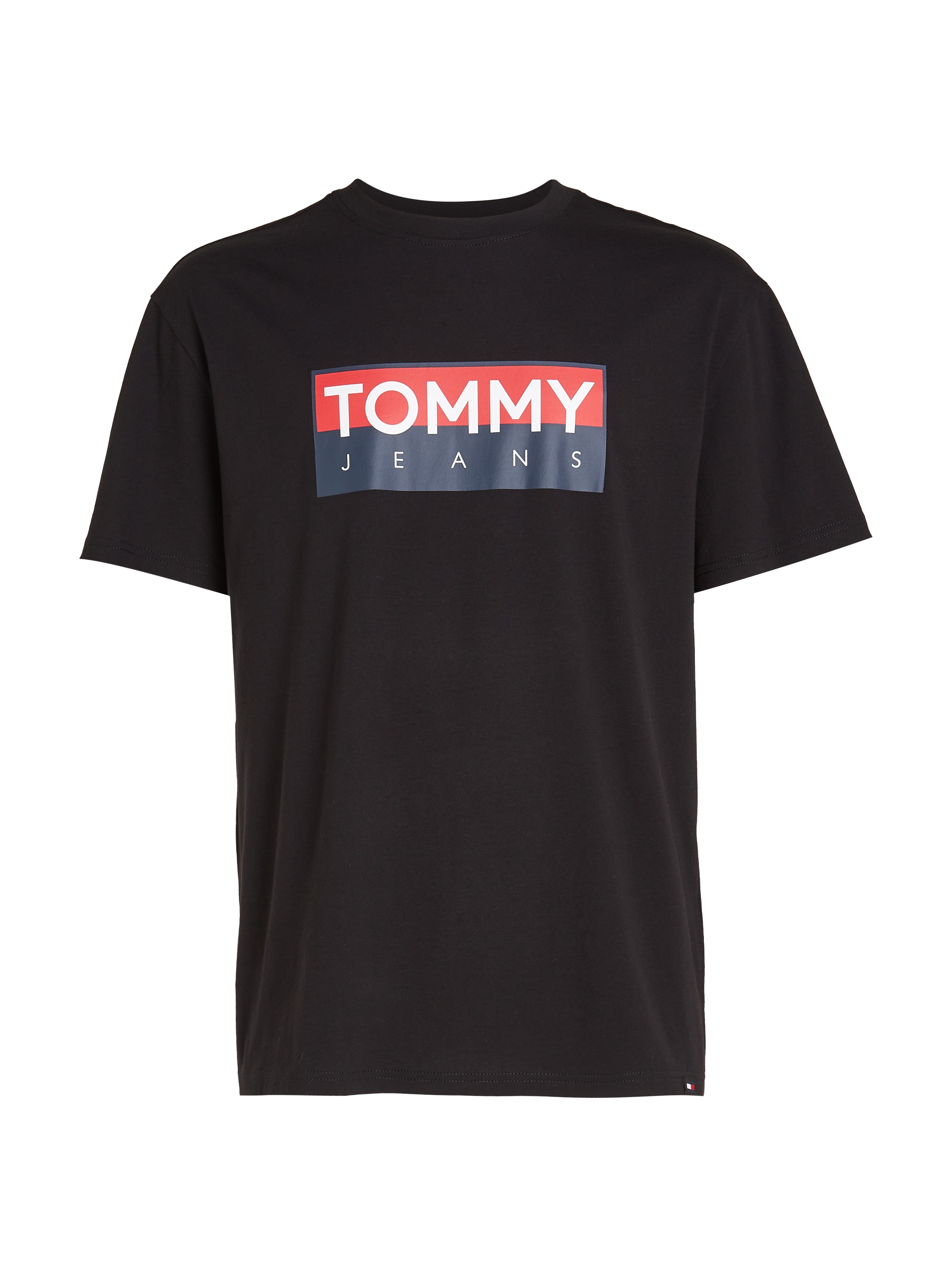 Tommy Jeans Kurzarmshirt »TJM REG RWB TOMMY ENTRY TEE EXT«, Mit Markenlogo bedruckt