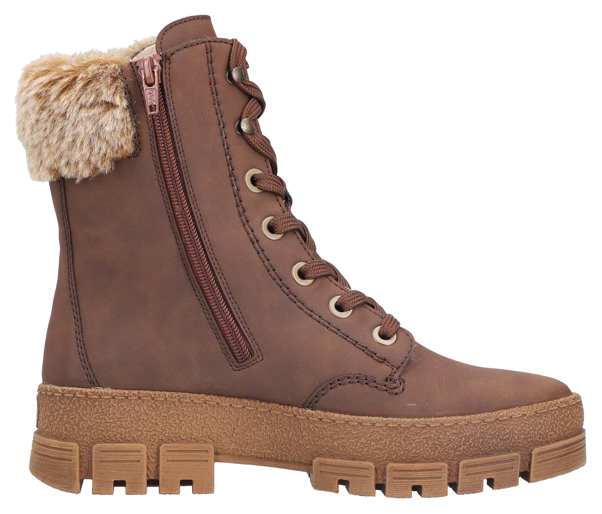 Rieker Winterstiefelette  Winterboots, Plateauboots mit wasserabweisender riekerTEX-Membran