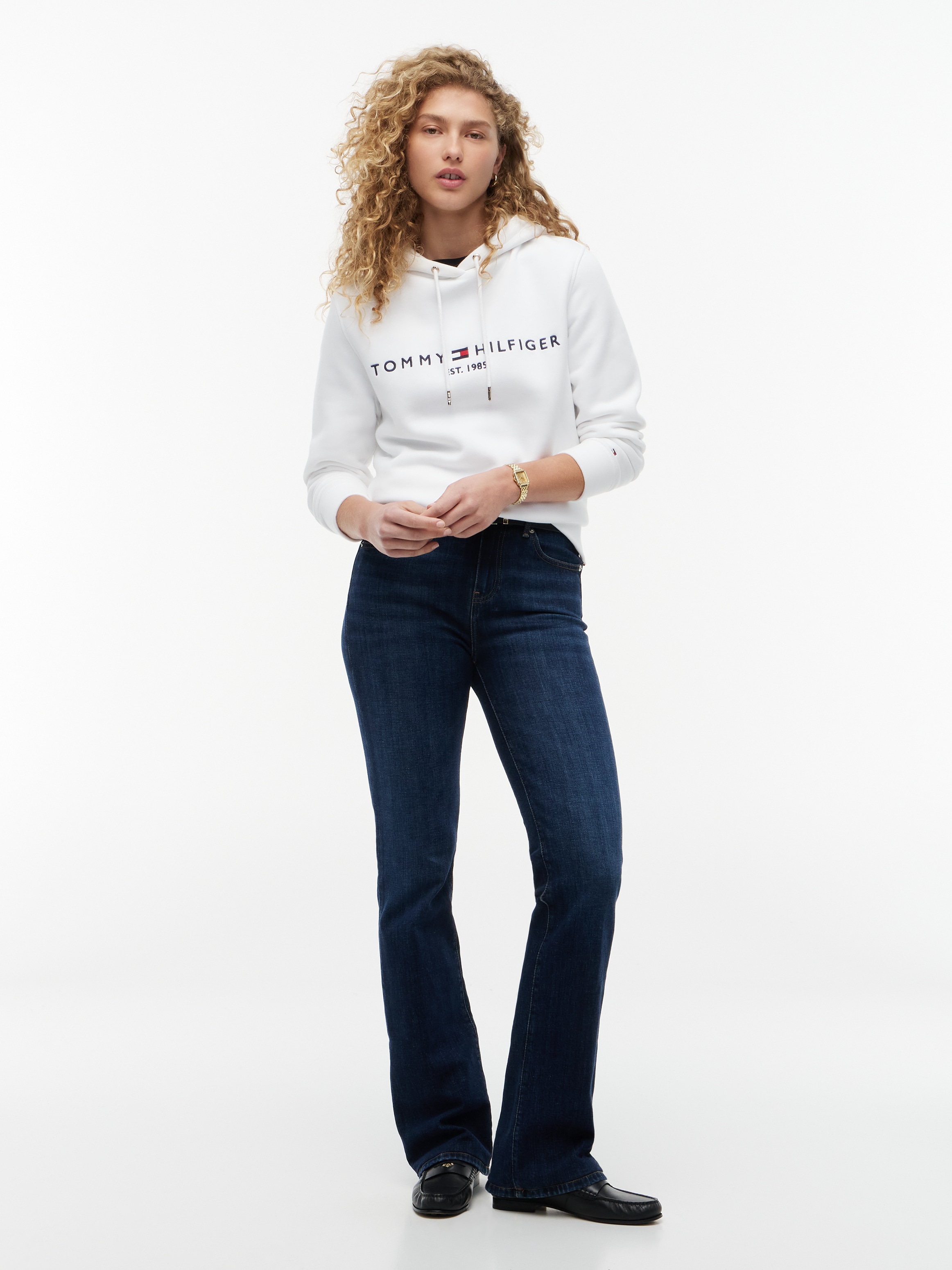 Tommy Hilfiger Kapuzensweatshirt , mit Tommy Hilfiger Logostickerei
