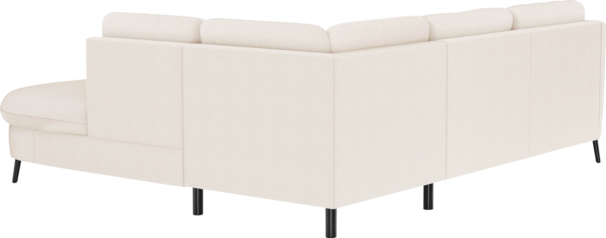 sit&more Ecksofa »Soul L-Form«, wahlweise mit Bettfunktion und Bettkasten oder Schubkasten