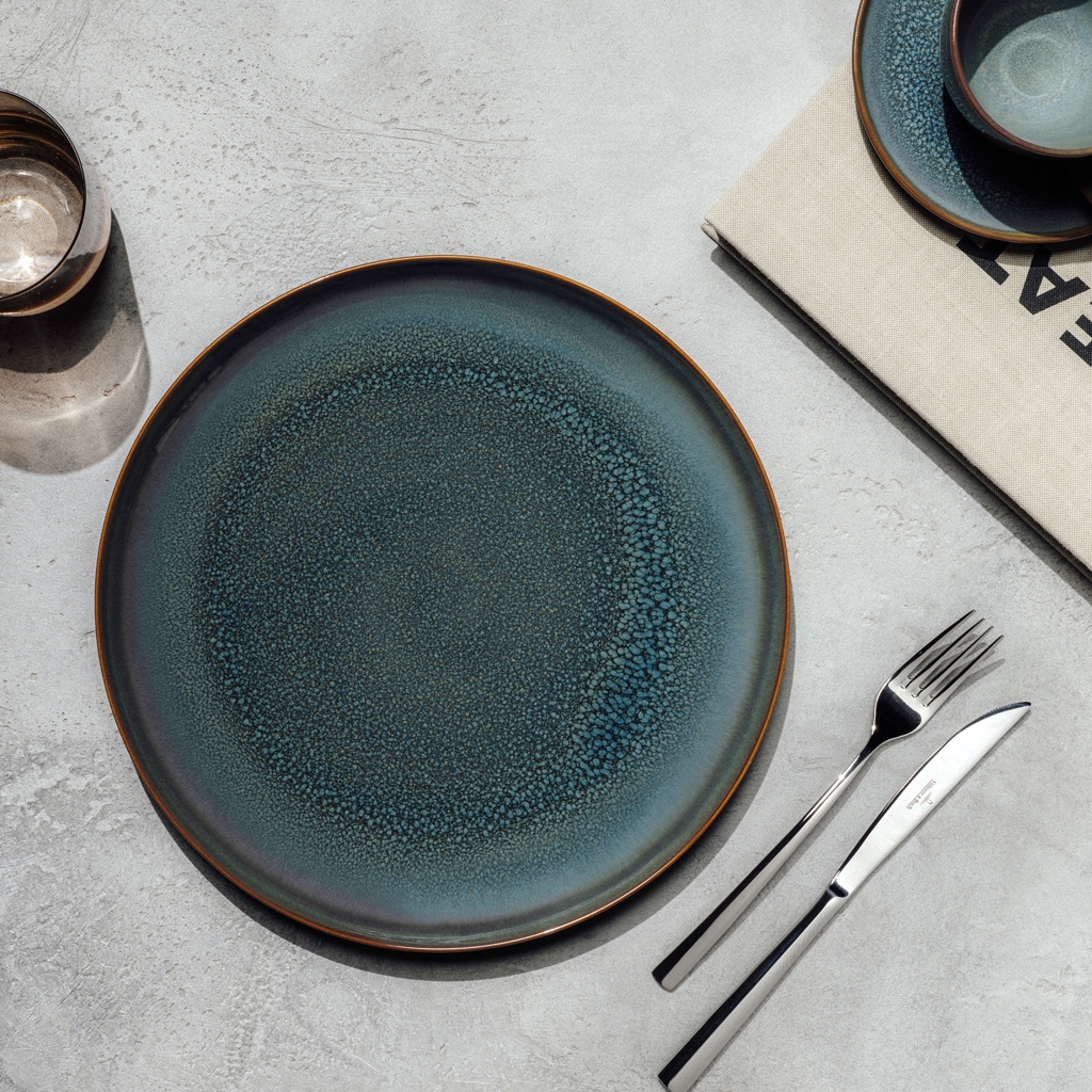 like. by Villeroy & Boch Speiseteller »Speiseteller Crafted Breeze ø 29 cm 6er Set blau-grau«