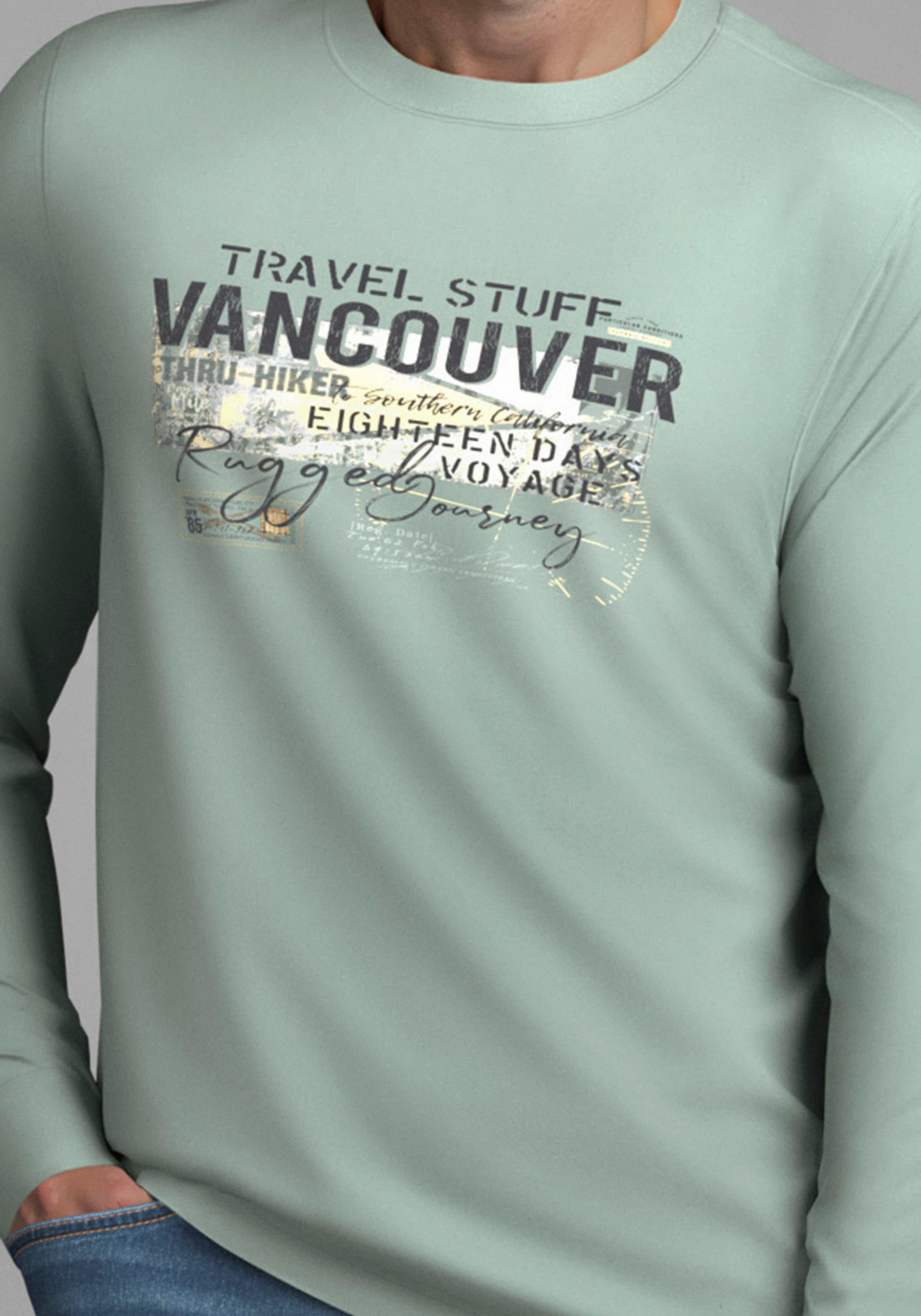 Man's World Rundhalsshirt »Neue Kollektion!«, mit Print