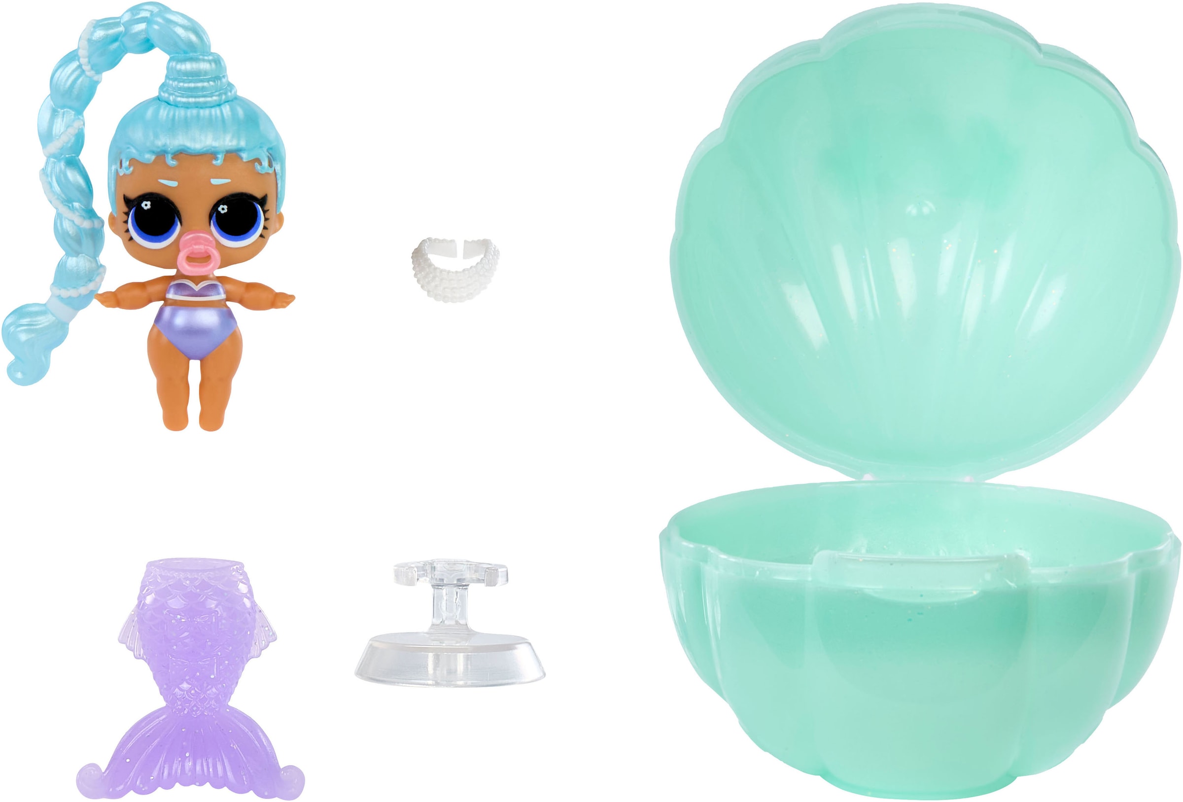 L.O.L. SURPRISE! Anziehpuppe »L.O.L. Surprise Mermaids! Makeover Magic Baby Sisters« Sortierte Lieferung - Abbildungen dienen als Beispiele!