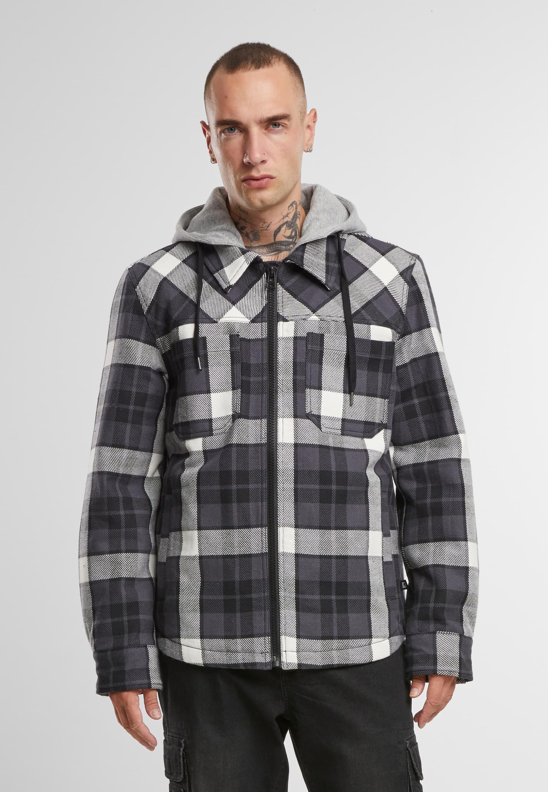 Brandit Winterjacke »Brandit Brandit Top Heavy Twill Jacket« 1 Stk. tlg. mit Kapuze