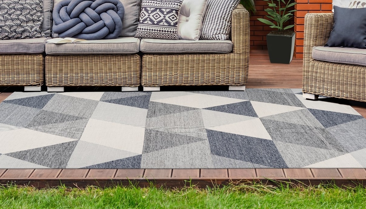 calo-deluxe Teppich »Rico 405«, rechteckig, 10 mm Höhe, In- und Outdoor gee günstig online kaufen