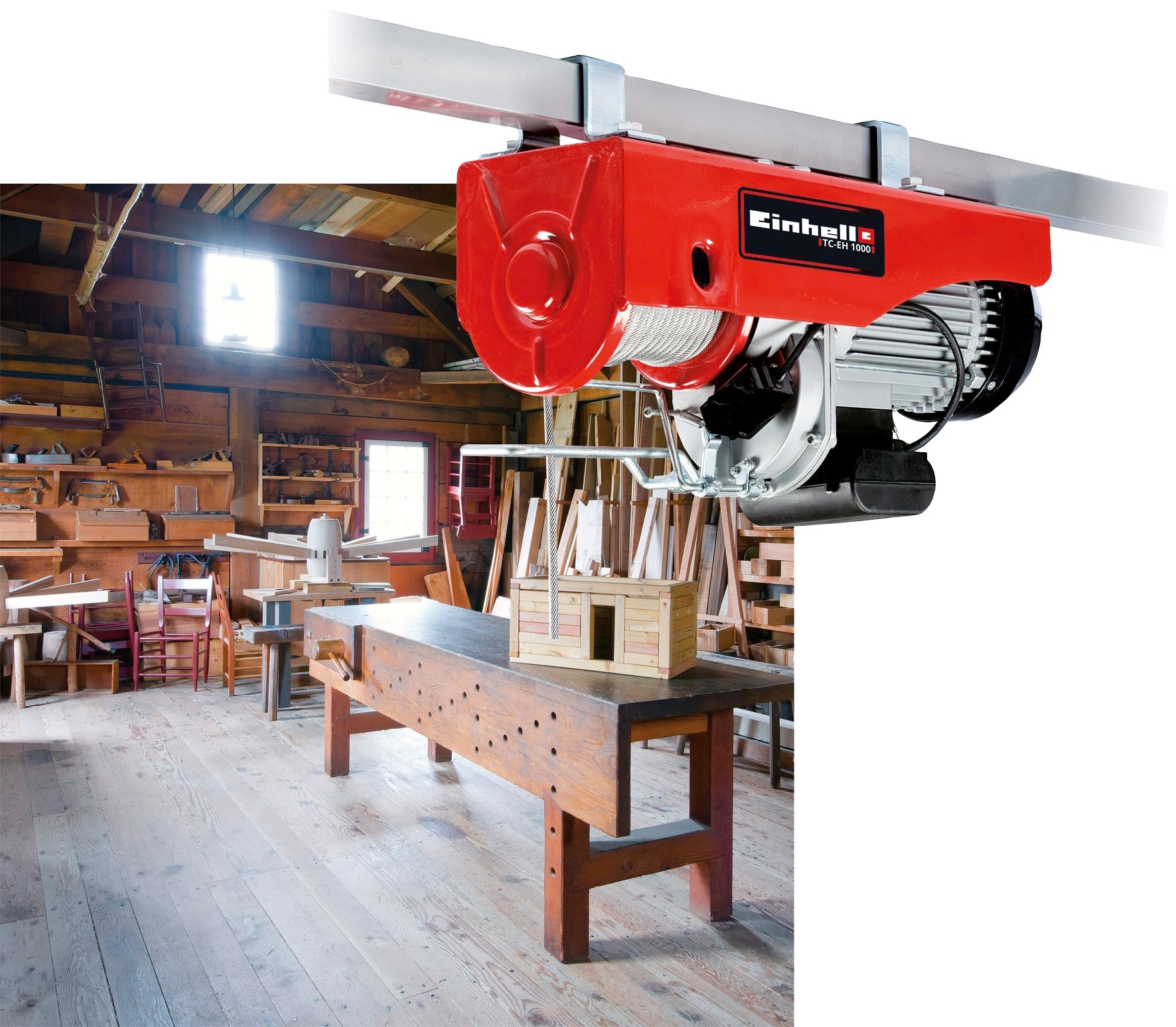 Einhell Seilwinde »TC-EH 1000«, 999 kg, 18 m