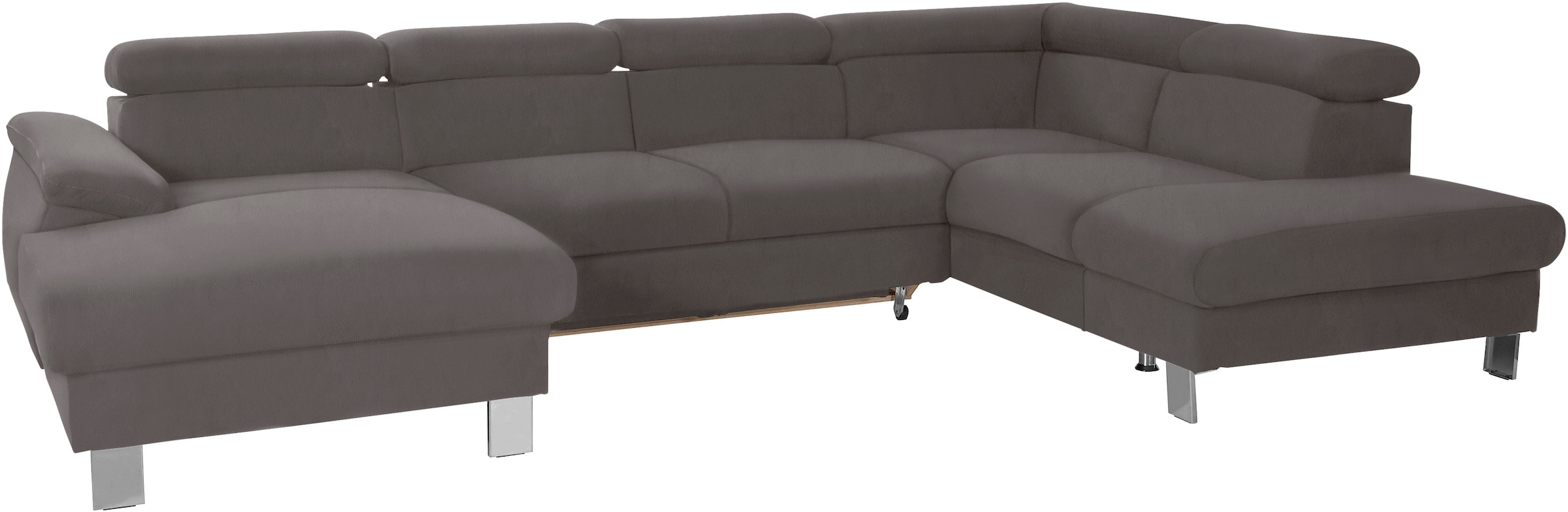 COTTA Wohnlandschaft »Komaris U-Form, B: 320 cm« mit Kopfteilverstellung, o günstig online kaufen