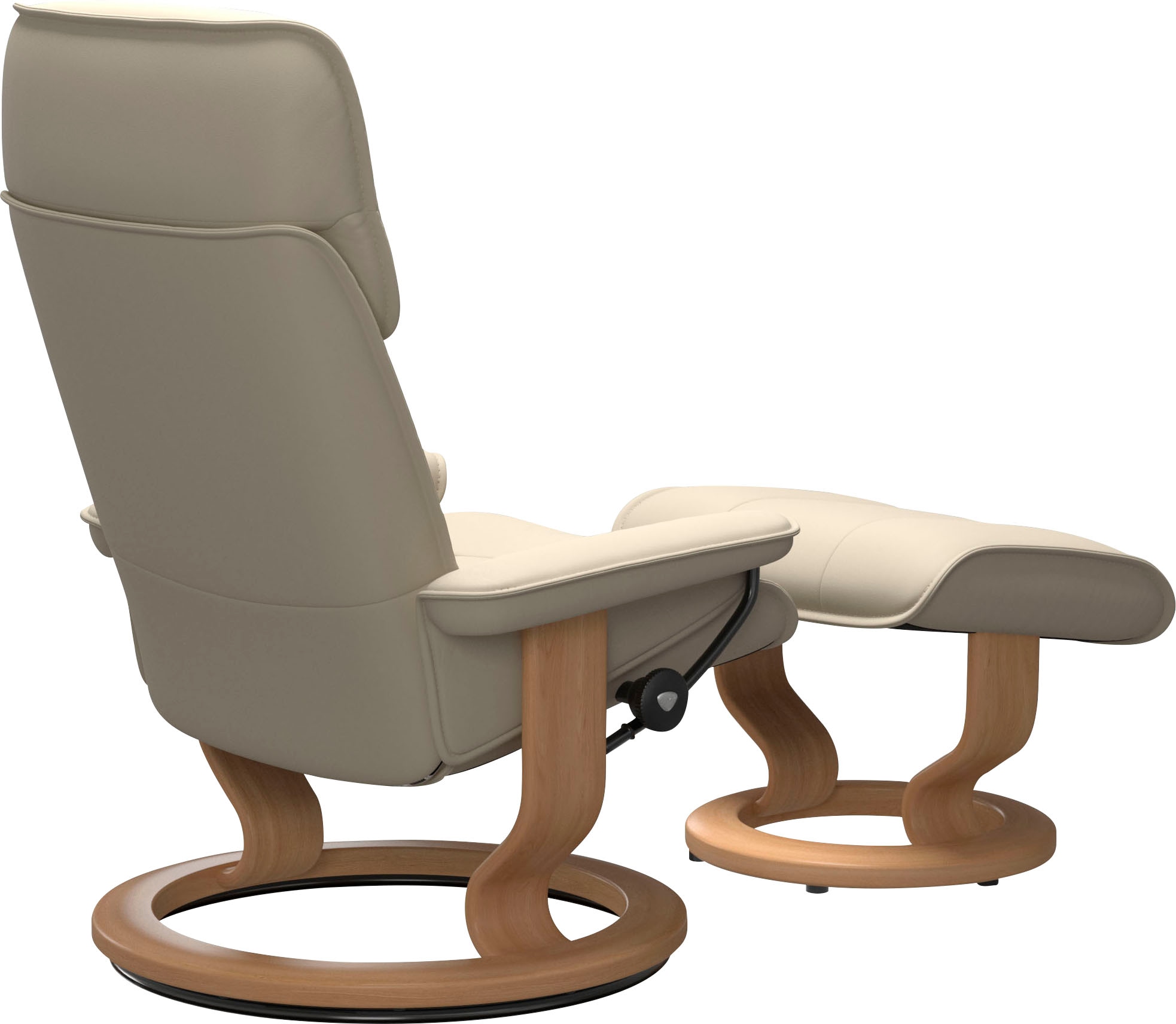 Stressless Fußhocker "Admiral", mit Classic Base, Gestell Eiche günstig online kaufen