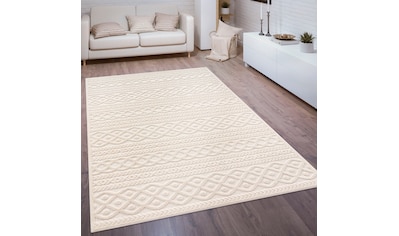 NORTHRUGS Teppich »Tilos«, rechteckig, In- & Outdoor, Kurzflor,  Orientalisch, Vintage, Wohnzimmer, Garten auf Raten bestellen