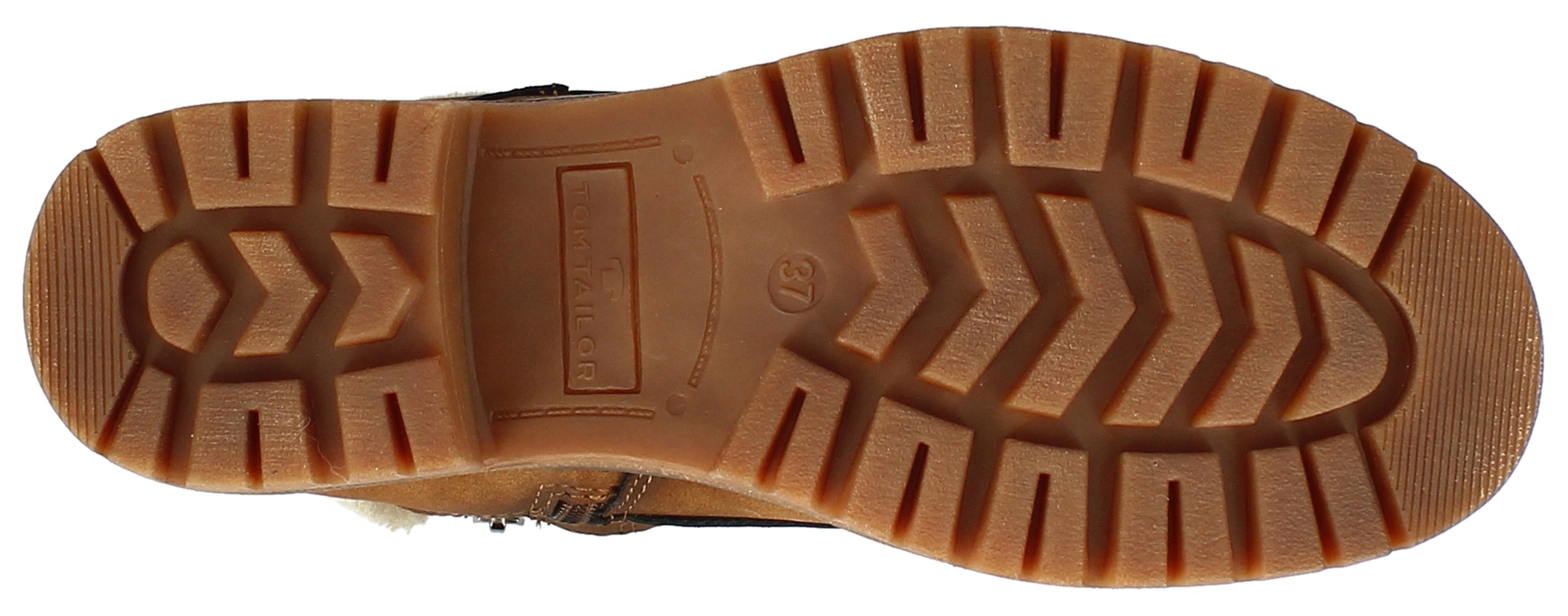 TOM TAILOR Winterboots, Workerboots, Hiking Boot mit Blockabsatz