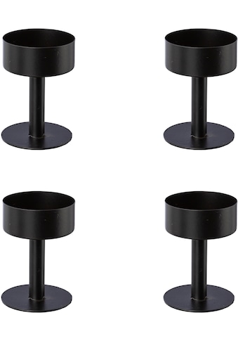 Creativ deco Kerzenhalter, (4 St.), für Stumpenkerzen, 4er Set, Ø 4,5 cm kaufen