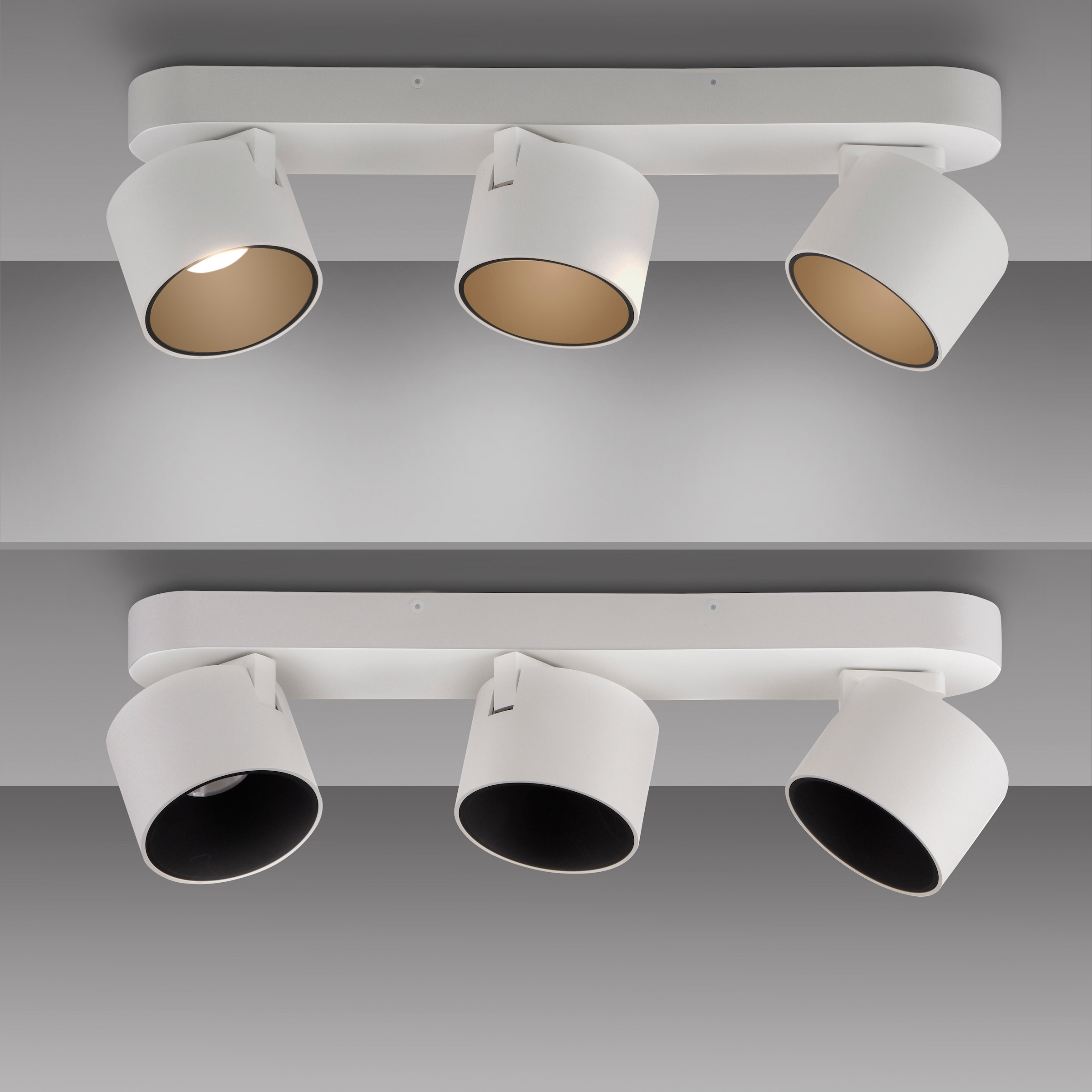 Neuhaus PURE LED Deckenleuchte »PURE Cup« LED-Board 1 Stk. Warmweiß Dimmfähig über separaten Tronicdimmer, dreh- & schwenkbar