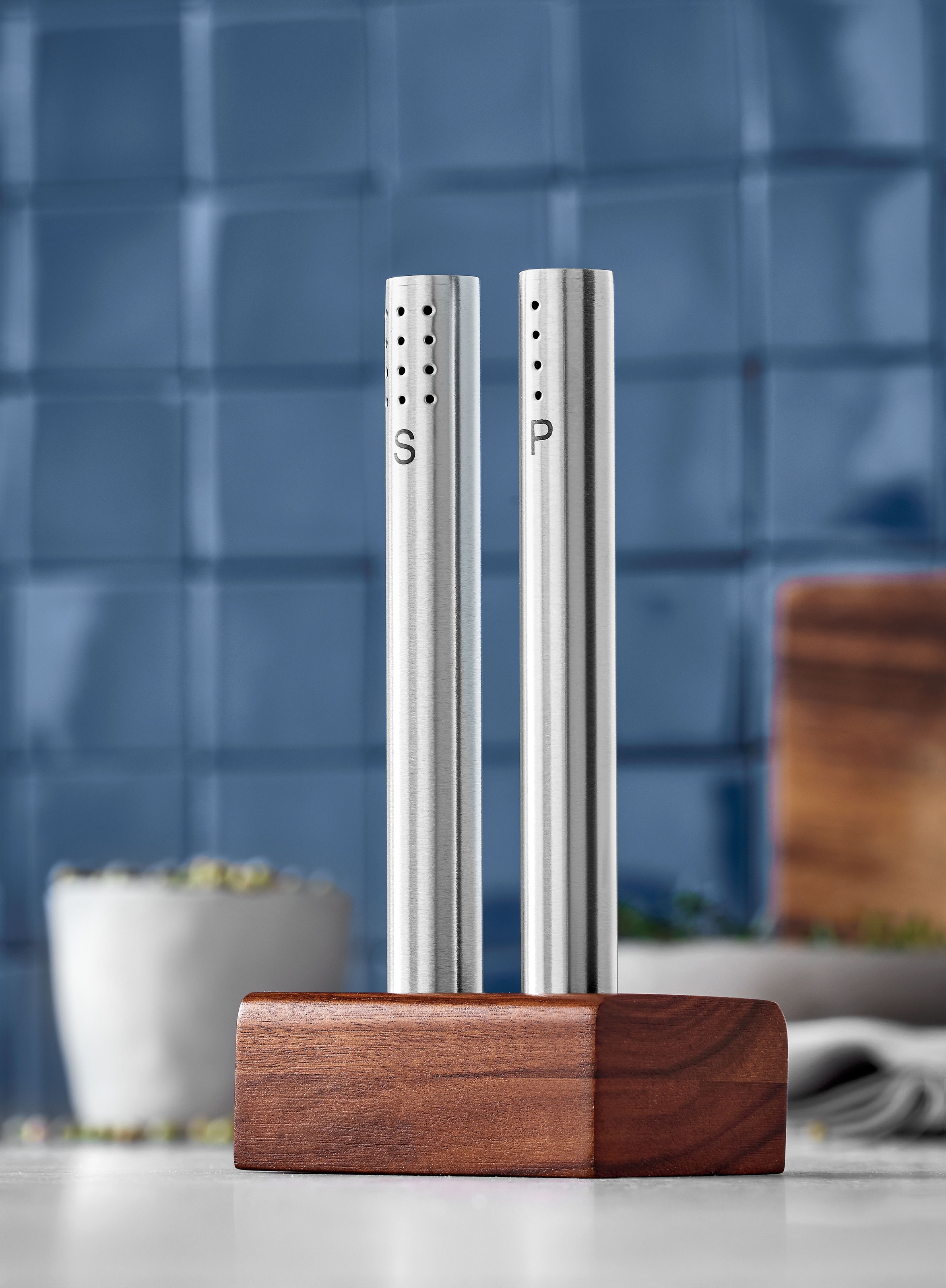 WMF Salz- / Pfefferstreuer »WMF«, (Set, 4 tlg.), Cromargan Edelstahl Rostfr günstig online kaufen