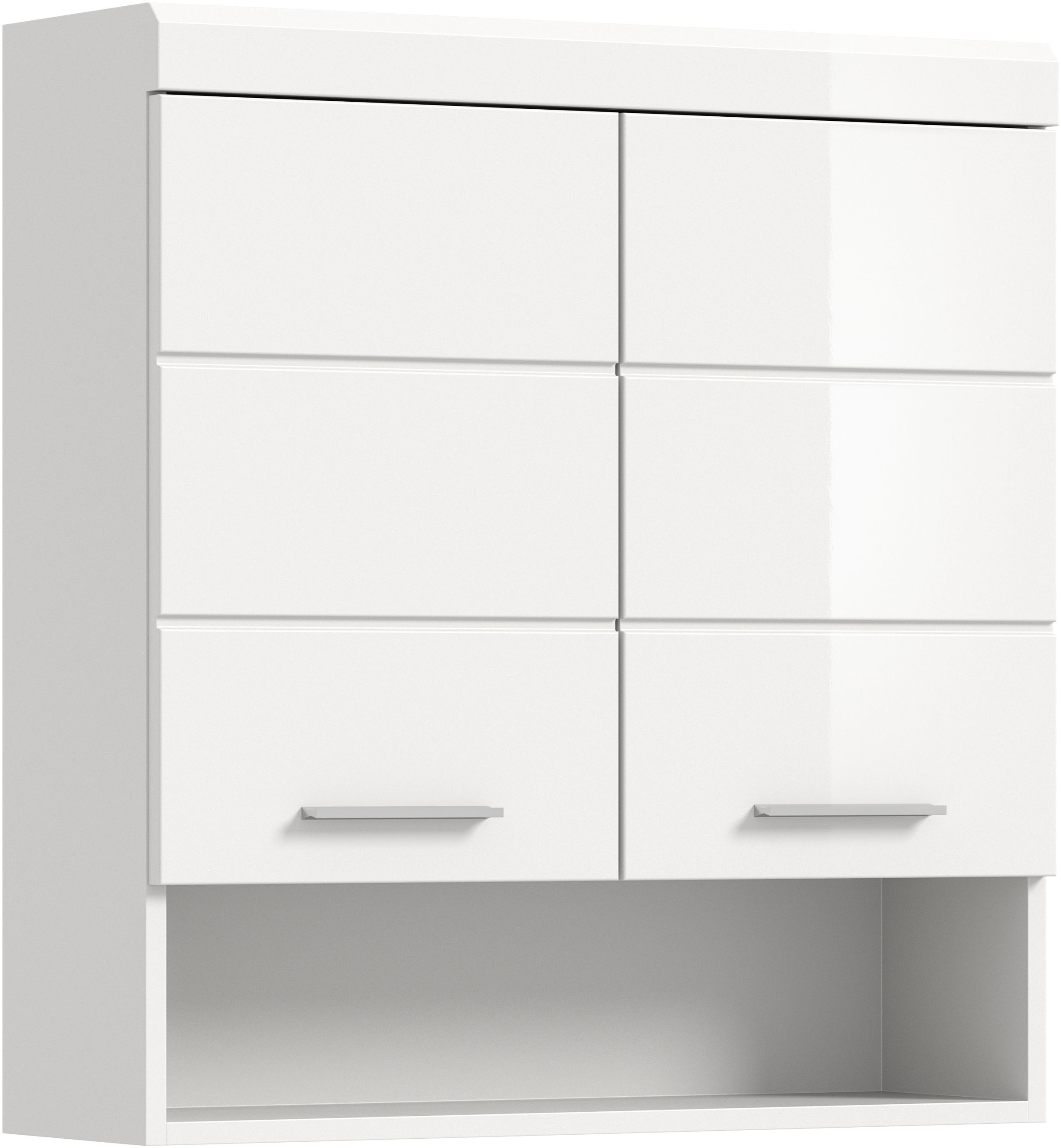 INOSIGN Hängeschrank »Siena, Breite 74cm, 2 Türen, 1 offenes Fächer, MDF-Fr günstig online kaufen