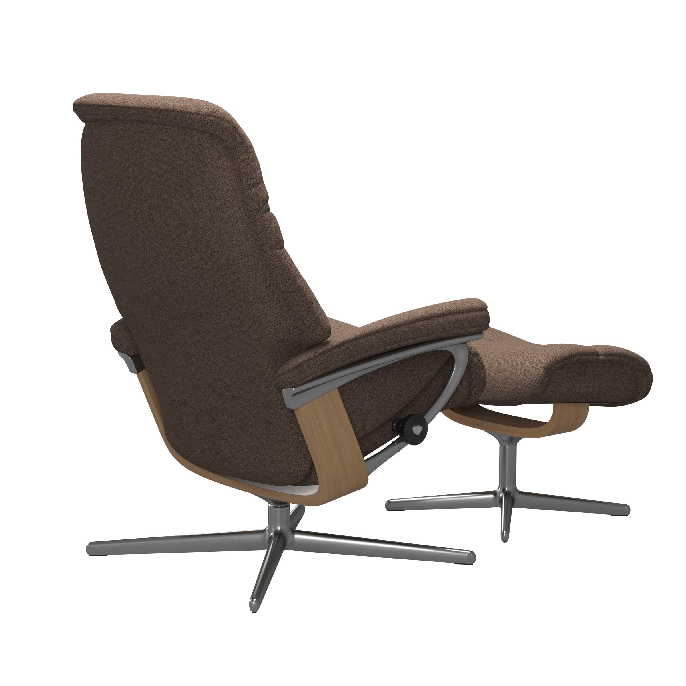 Stressless® Fußhocker »Sunrise«, mit Cross Base, Größe S, M & L, Holzakzent Eiche