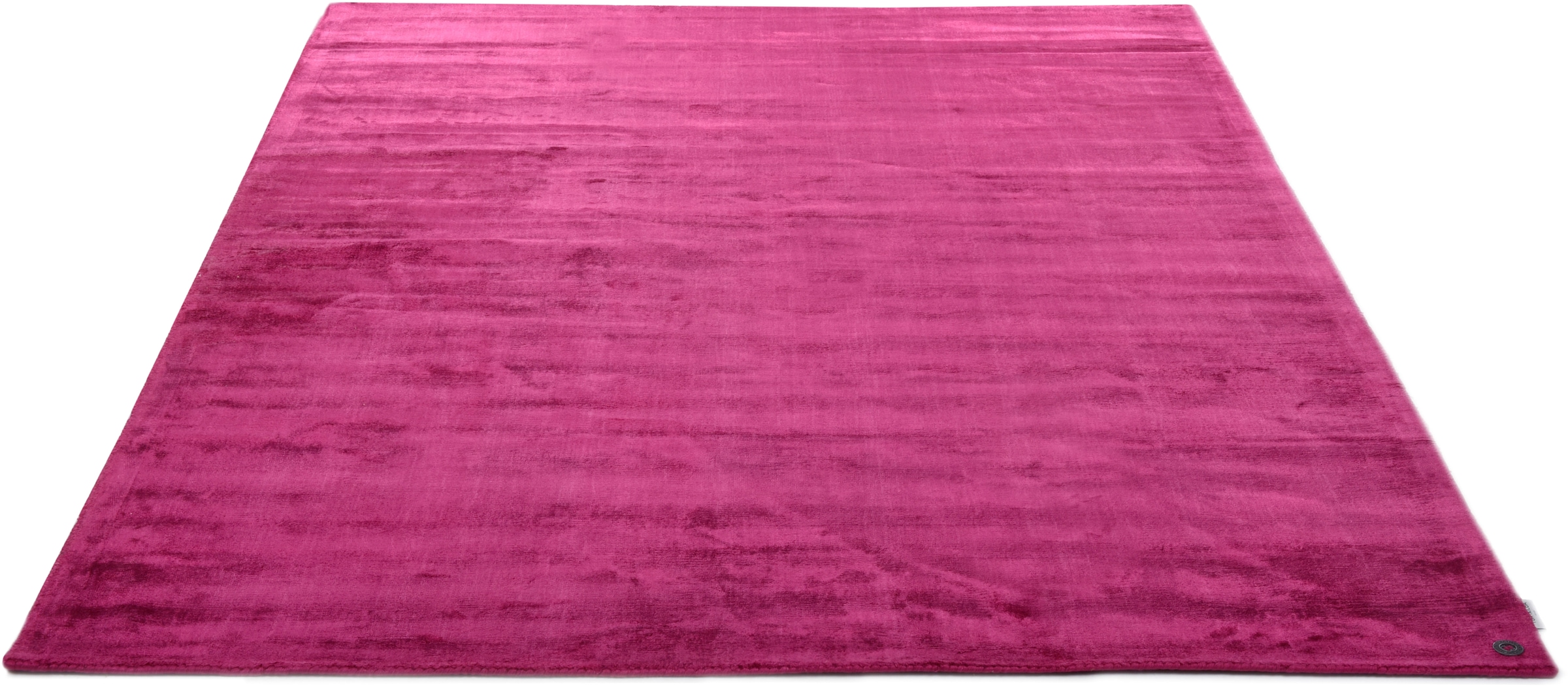 TOM TAILOR HOME Teppich »Shine uni«, rechteckig, 8 mm Höhe, Handweb Teppich, 100% Viskose, handgewebt, mit elegantem Schimmer