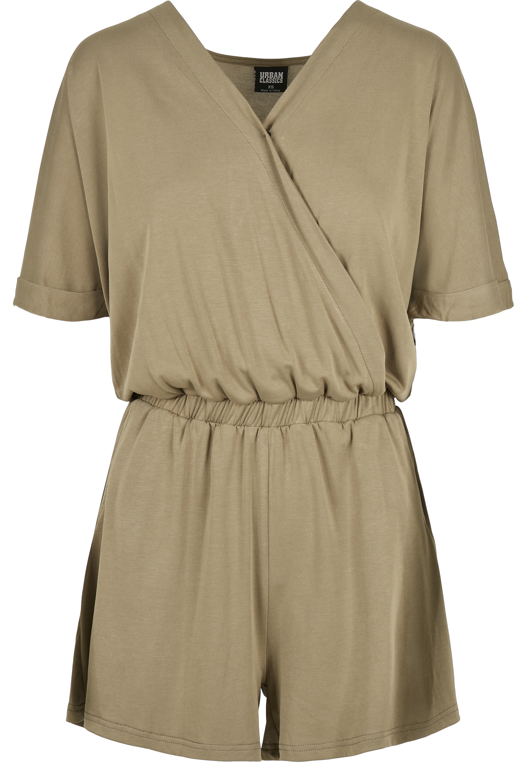 URBAN CLASSICS Jumpsuit »Urban Classics Damen Ladies Short Modal Jumpsuit« 1 Stk.