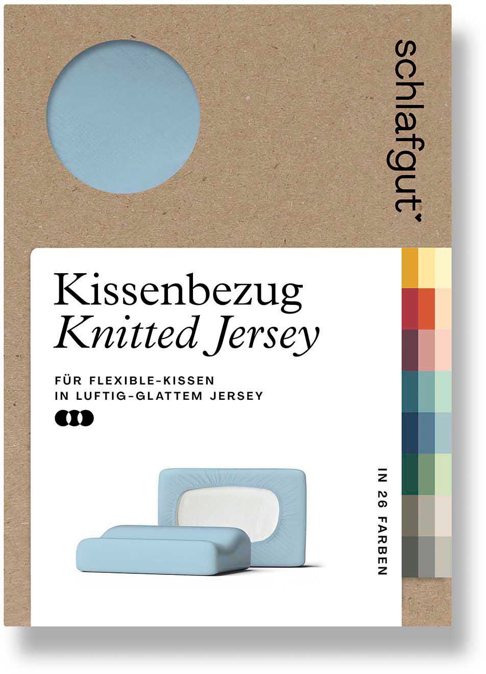Schlafgut Kissenbezug »Pure flexibler Kissenbezug für Nackenstützkissen«, ( günstig online kaufen
