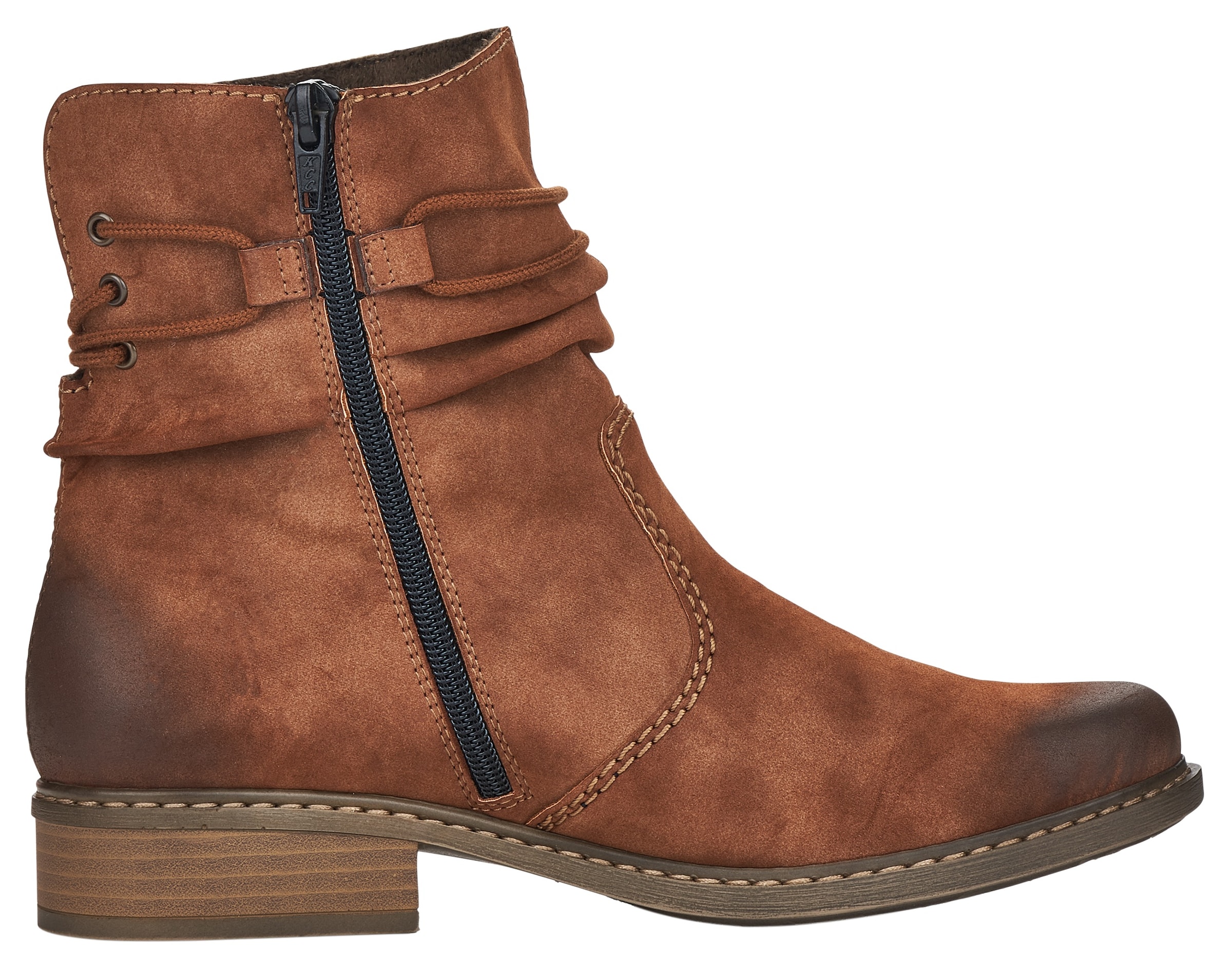 Rieker Stiefelette  in aktueller Used-Optik