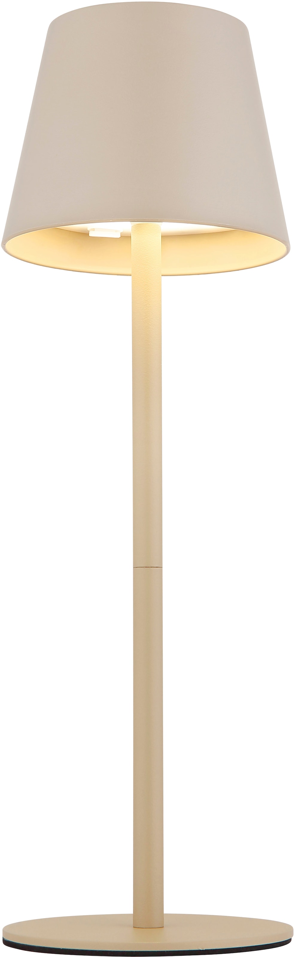 my home LED Tischleuchte »Alia«, 1 flammig, Leuchtmittel LED-Modul | LED fest integriert, stufenloser Touchdimmer, Farben fixierbar, USB-A 2.0 - USB-C