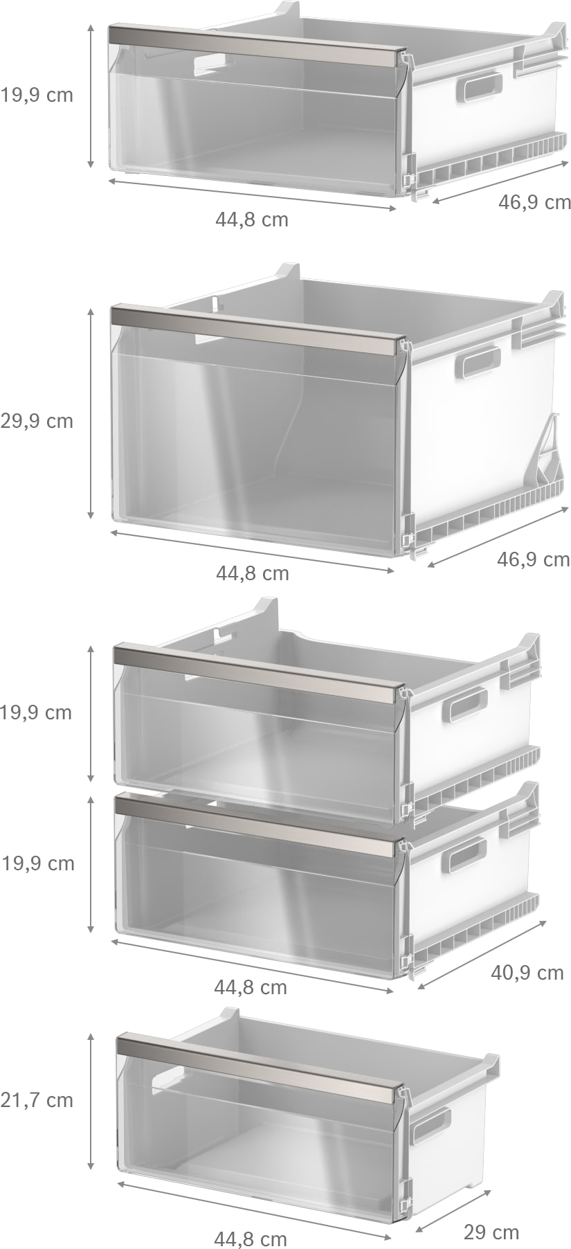 SIEMENS Gefrierschrank iQ500 »GS36NAXCG« 186,2 cm hoch 59,5 cm breit