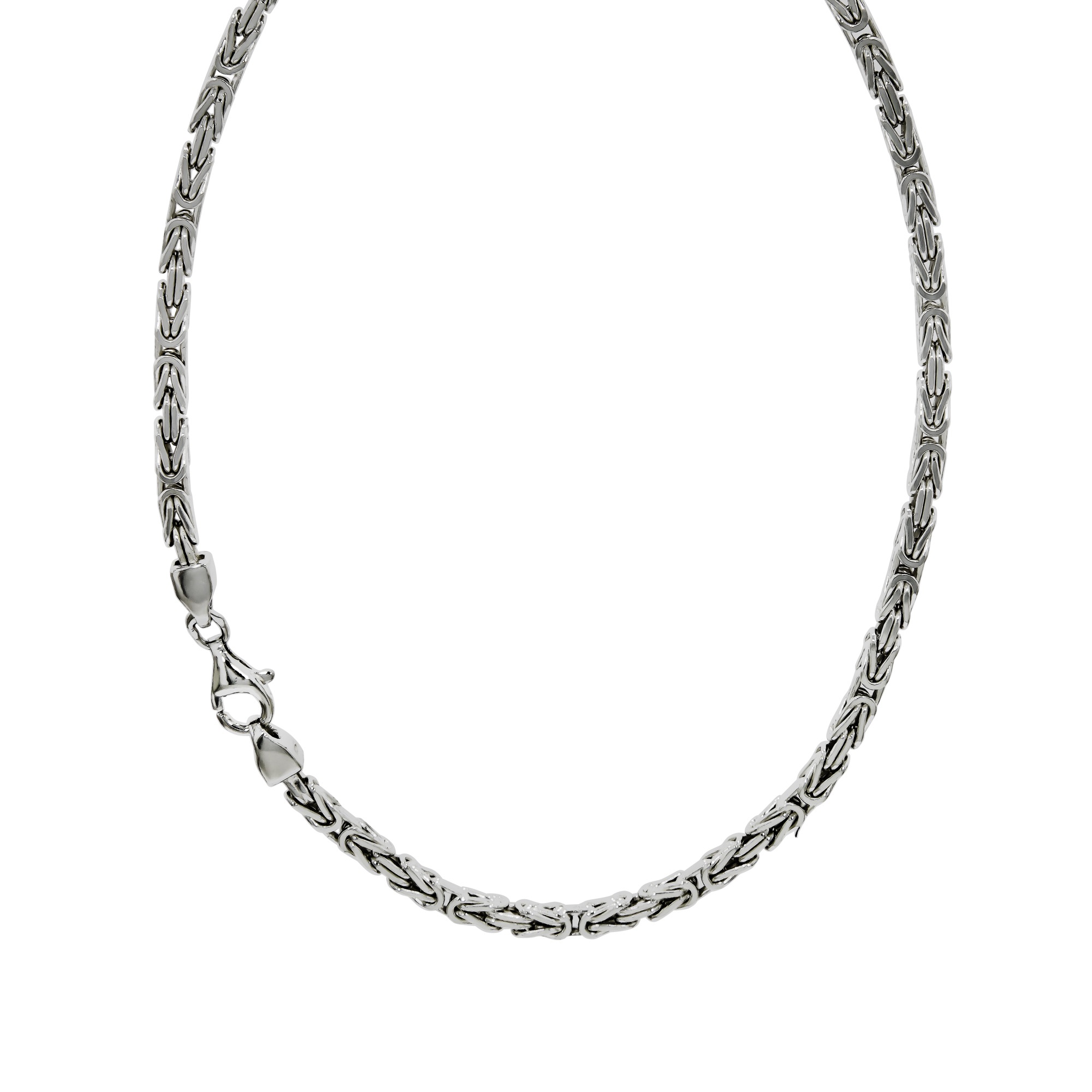 Zeeme Collierkettchen »Silber 925 poliert Königskette 3mm breit«